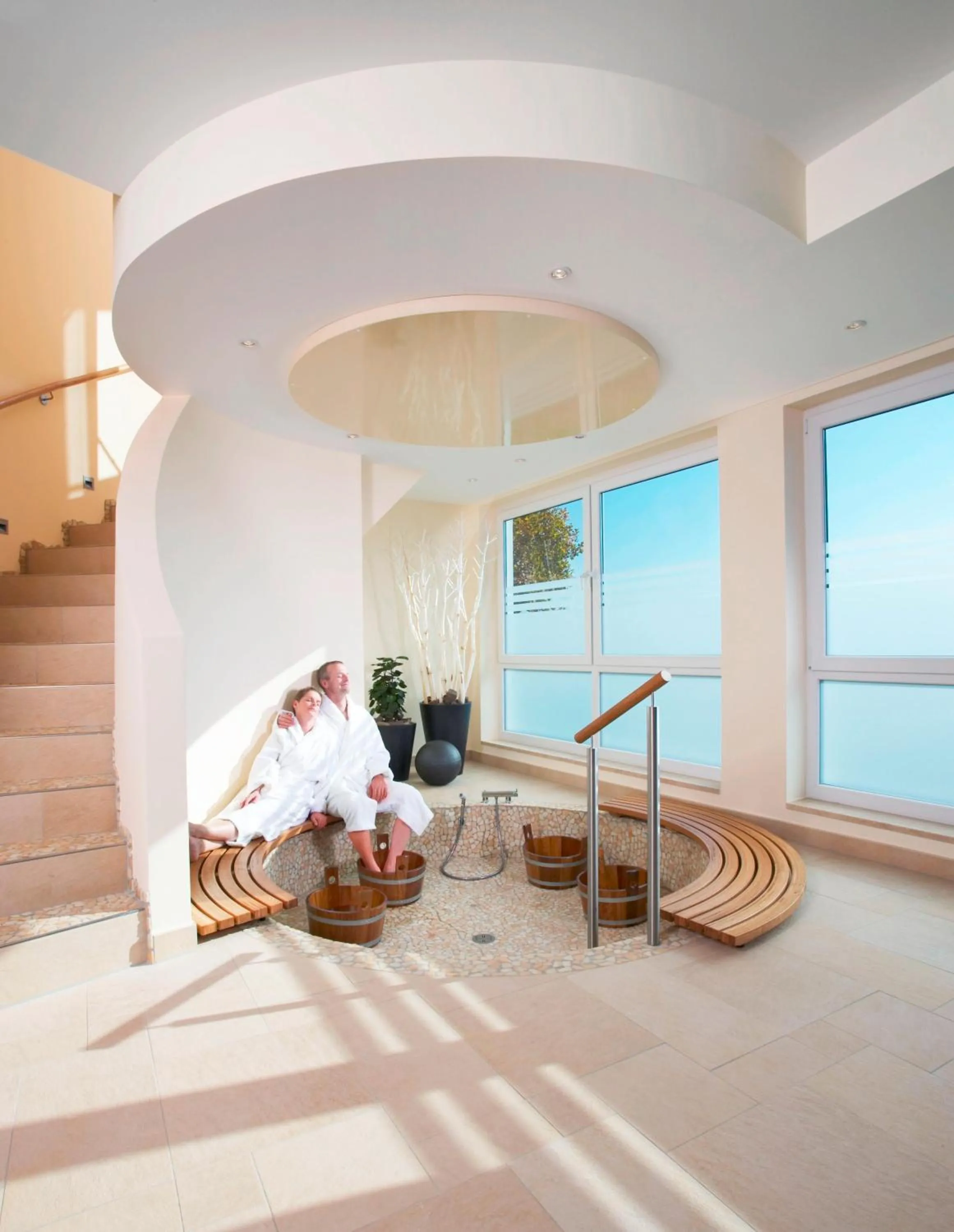 Spa and wellness centre/facilities in Landhotel Weserblick