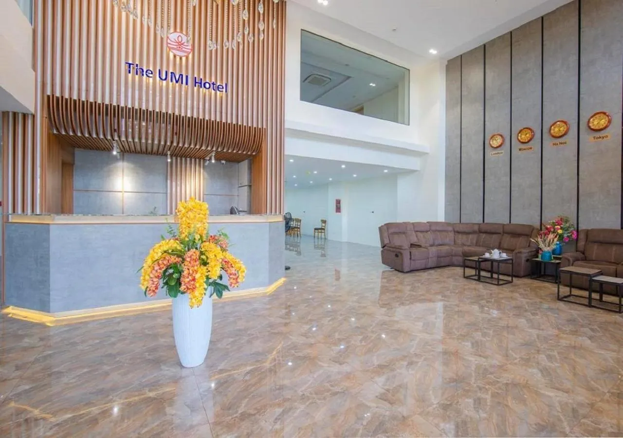 Lobby or reception in UM-PQ hotel Phú Quốc