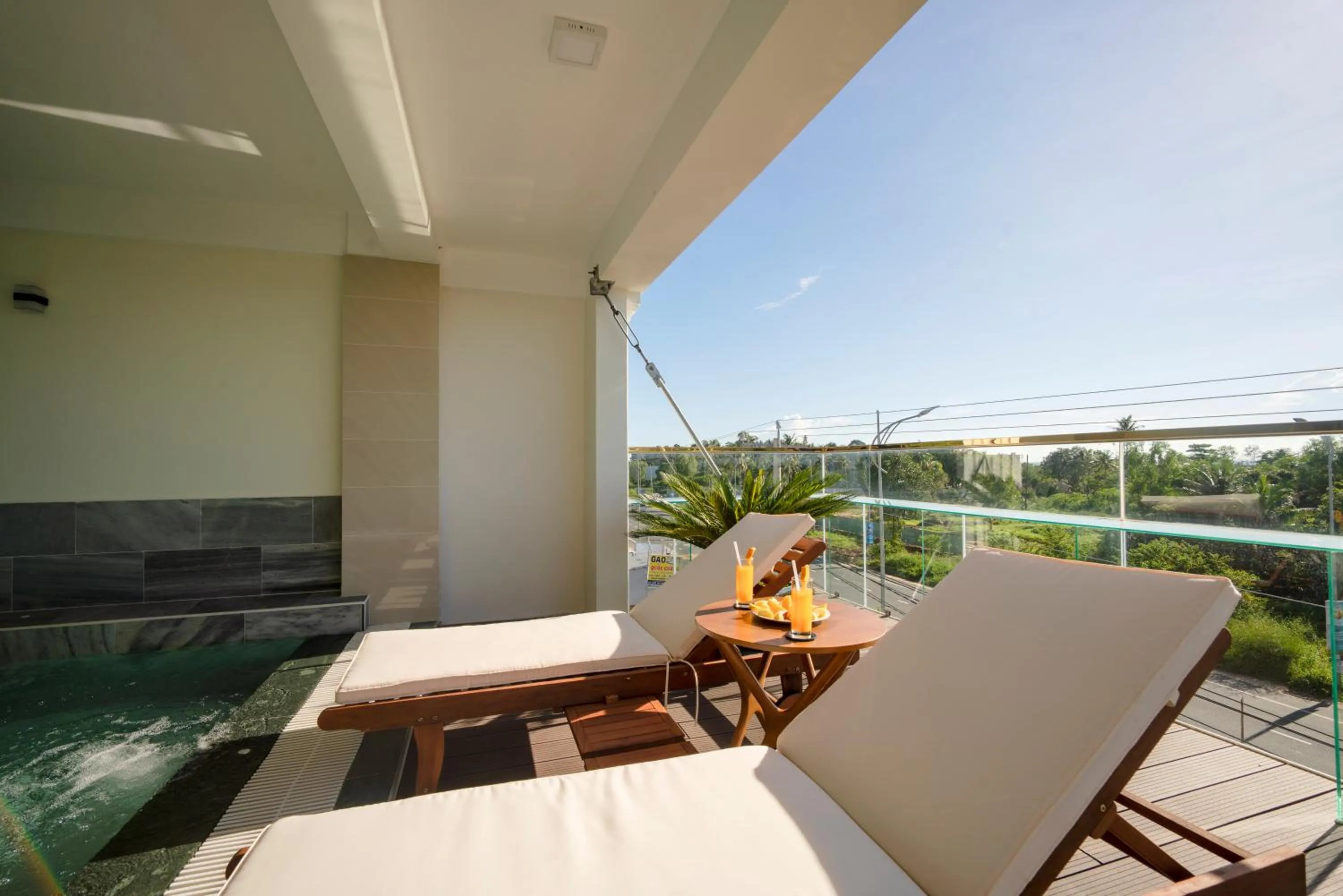 Balcony/Terrace in UM-PQ hotel Phú Quốc