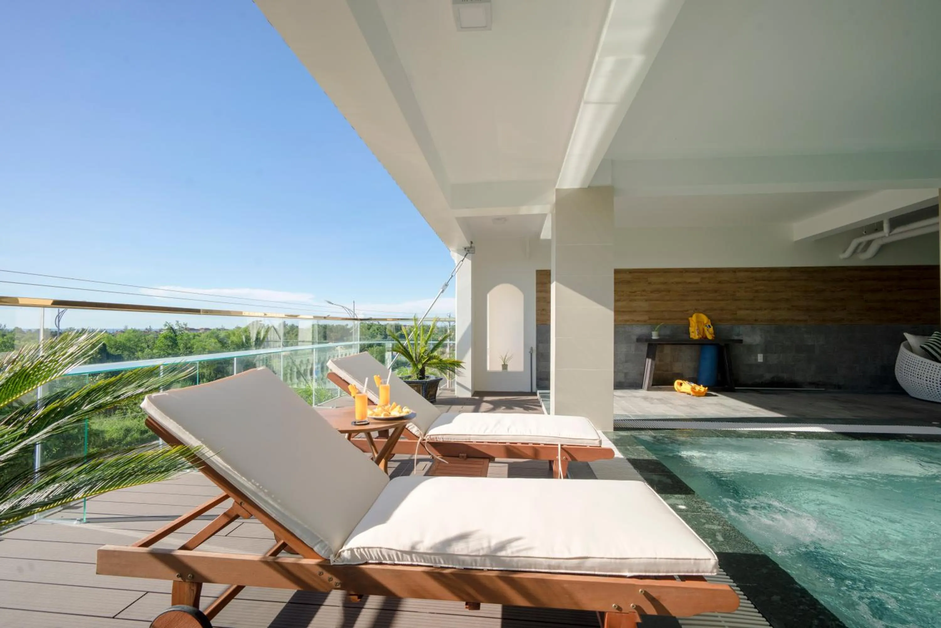 Swimming pool in UM-PQ hotel Phú Quốc