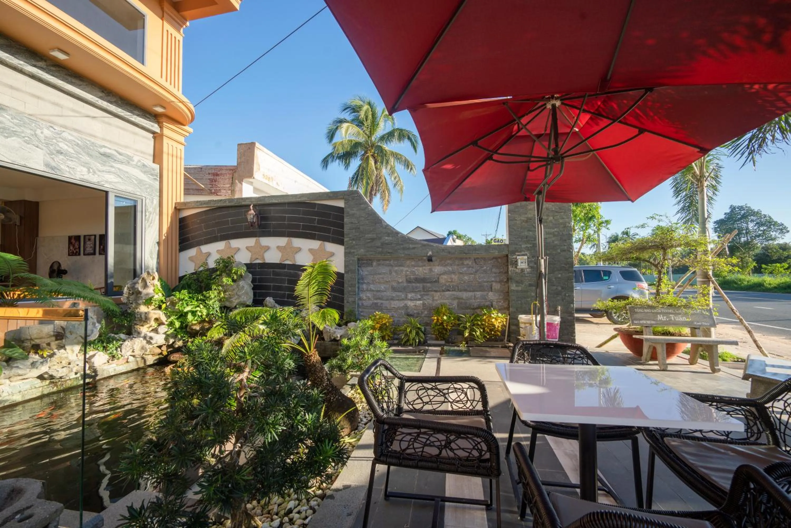 Patio in UM-PQ hotel Phú Quốc