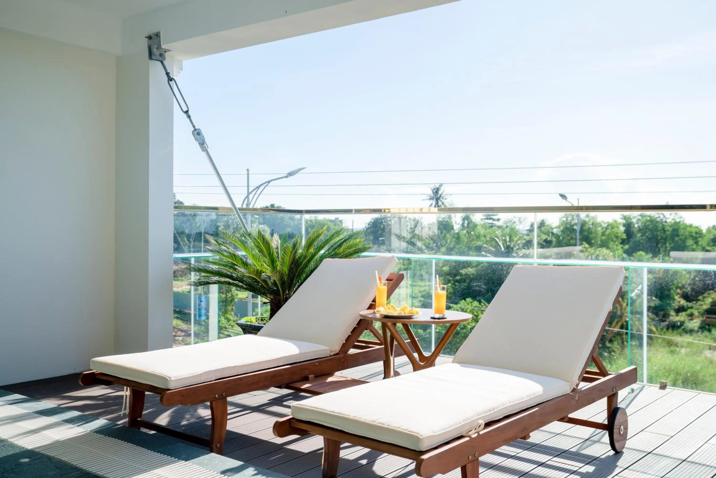 Patio in UM-PQ hotel Phú Quốc