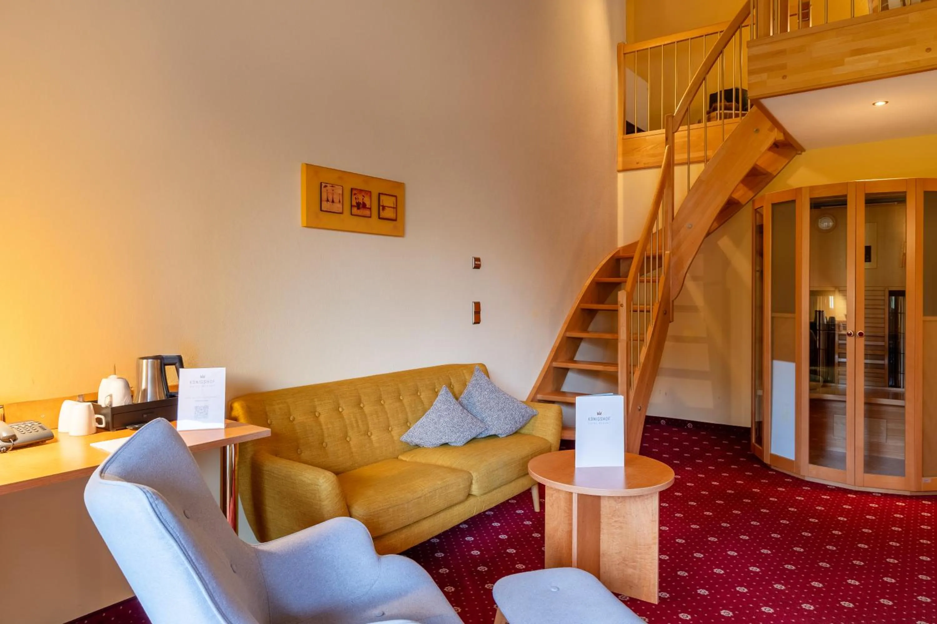 Living room in Königshof Hotel Resort