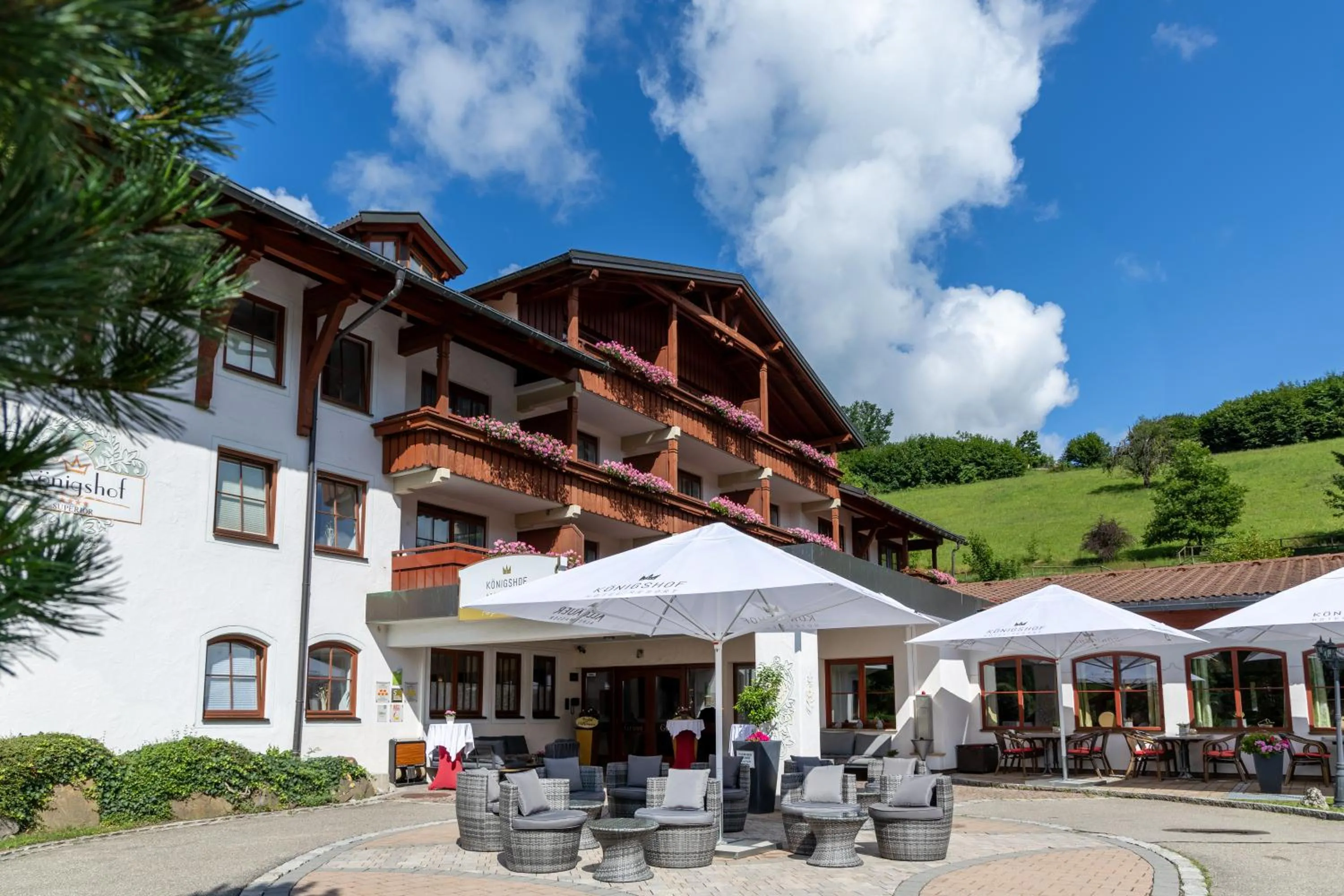 Property building in Königshof Hotel Resort