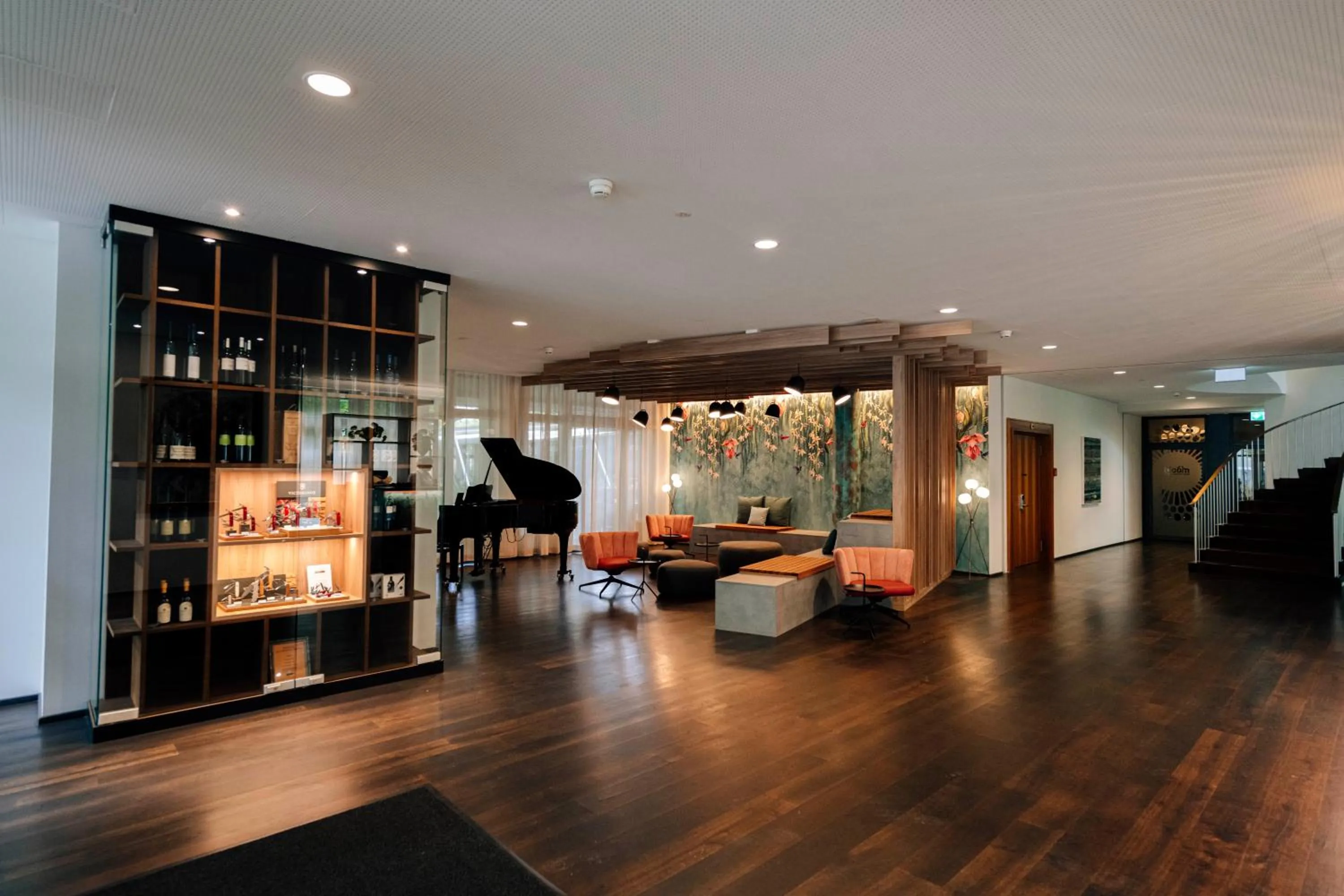 Lobby or reception in Park Hotel Winterthur