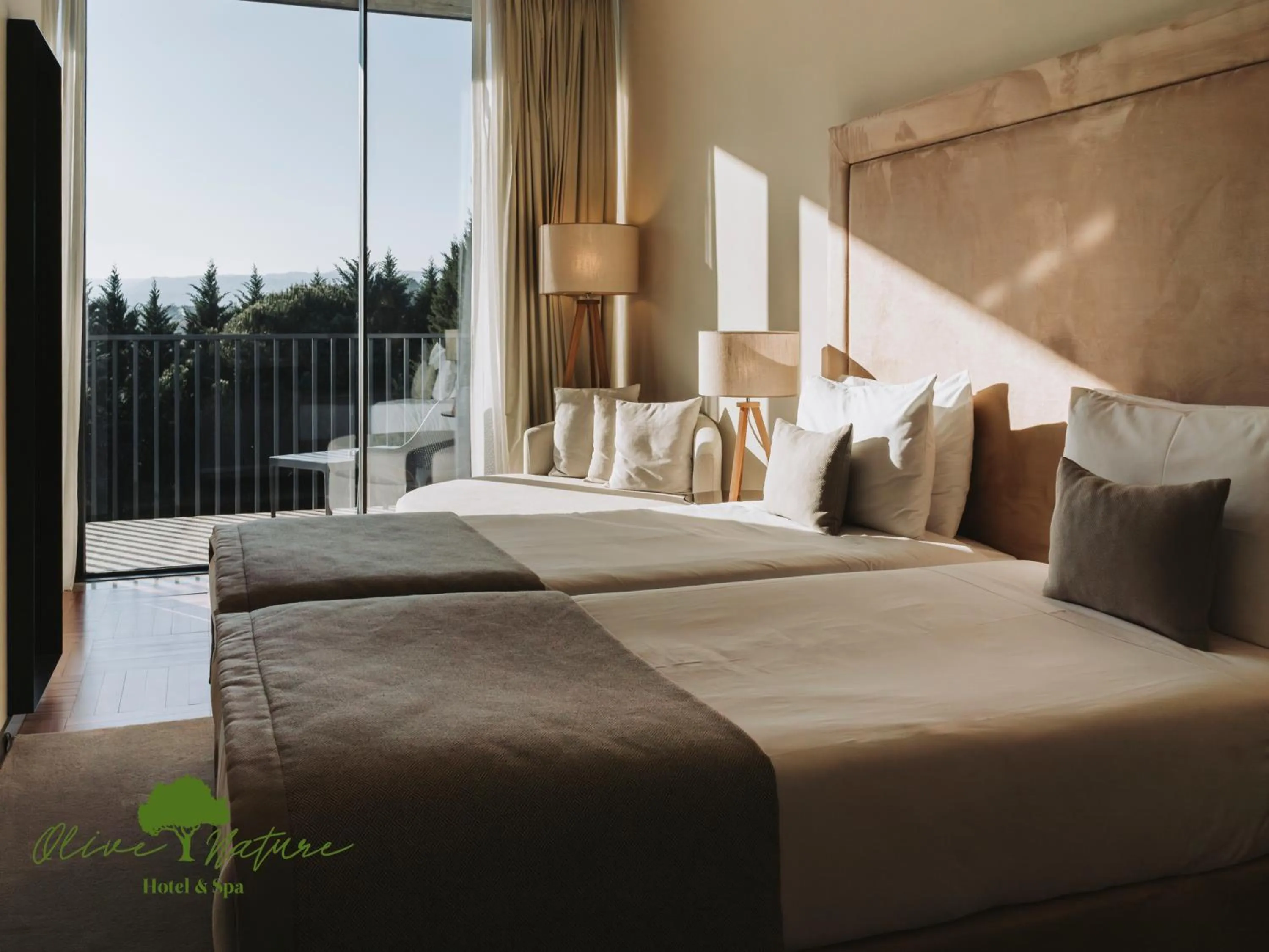 Bed in Olive Nature Hotel & SPA - Quinta Valle de Passos