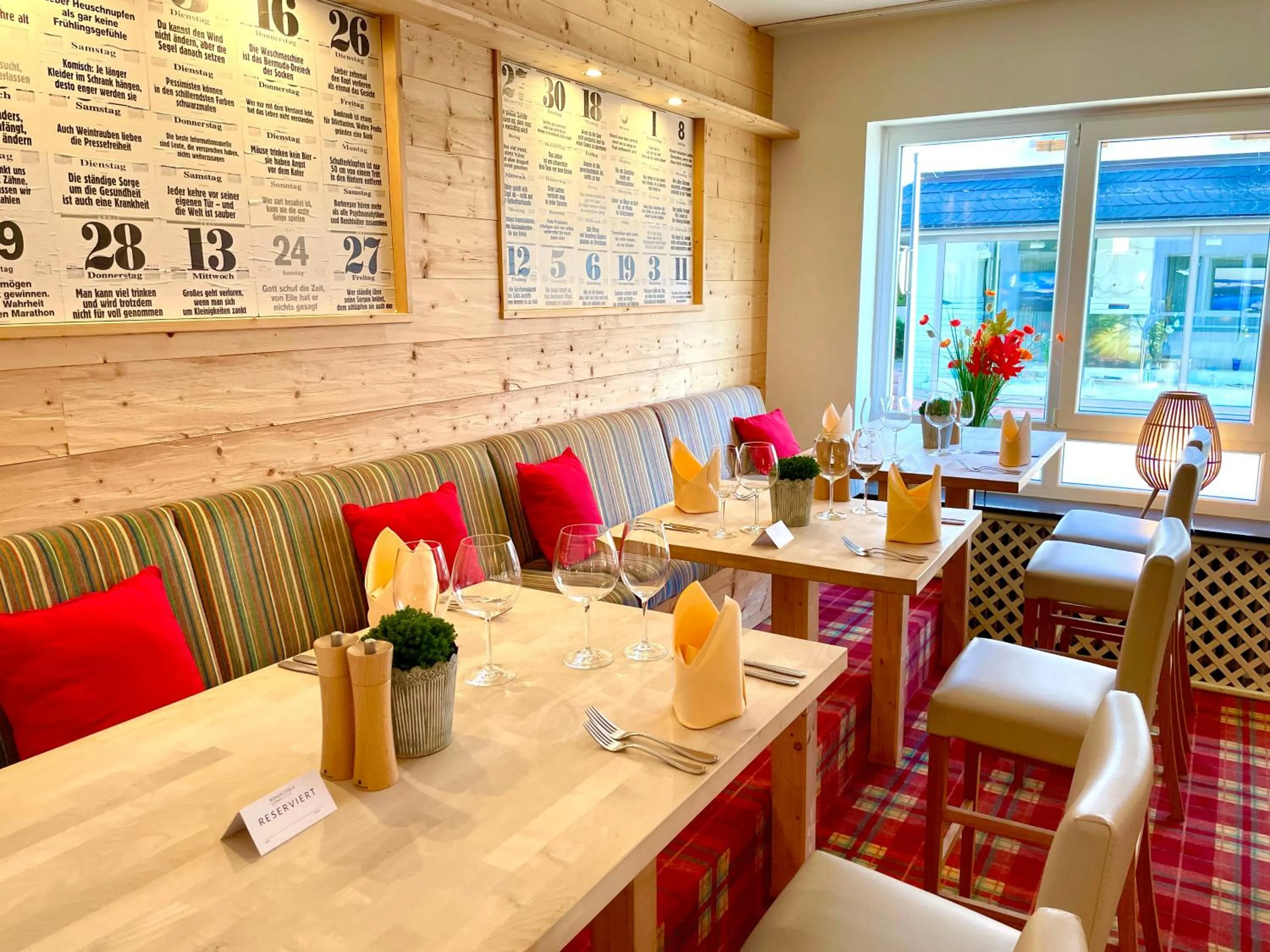 Restaurant/places to eat in Ringhotel Roggenland