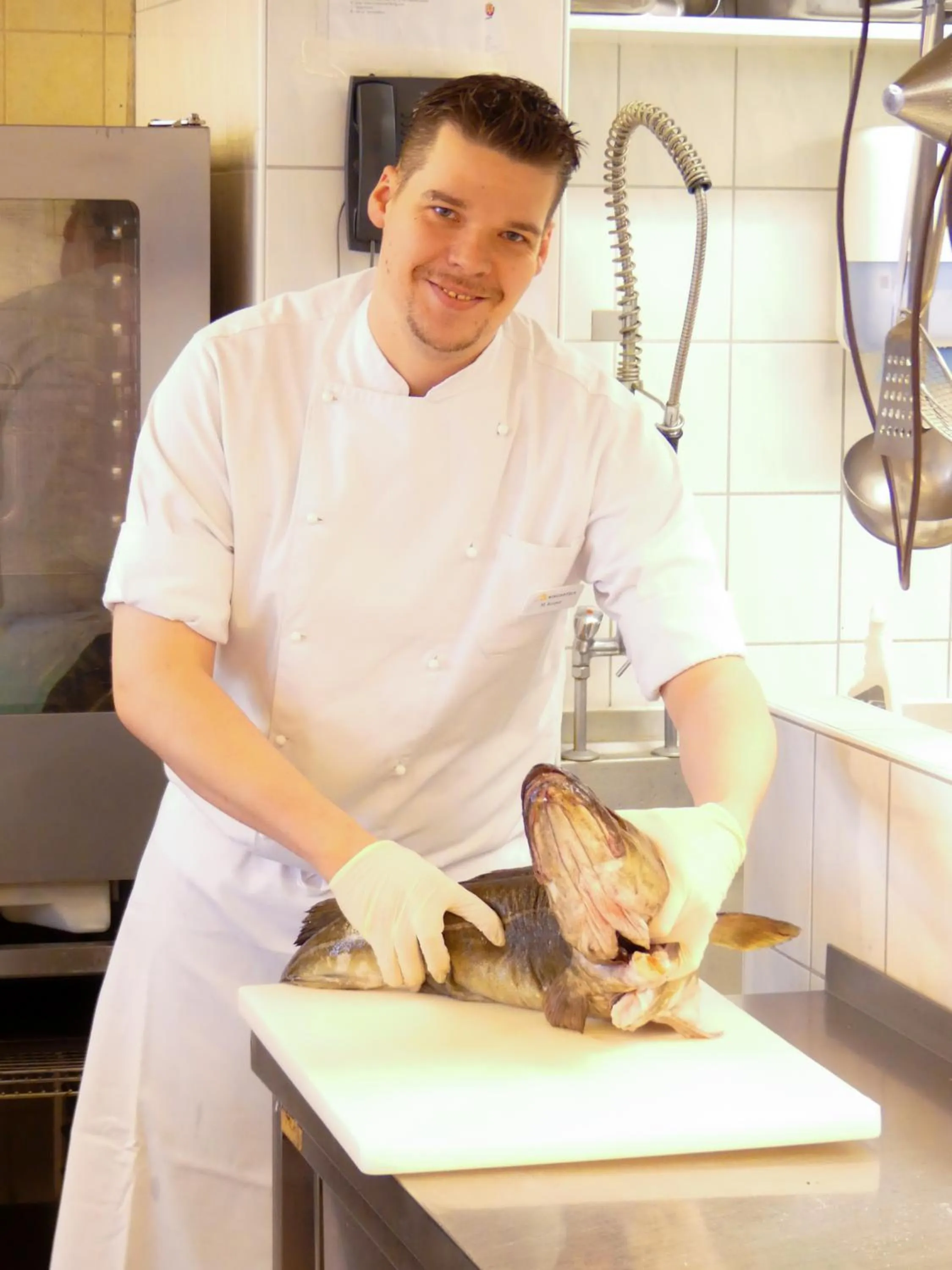 Kitchen or kitchenette in Ringhotel Roggenland