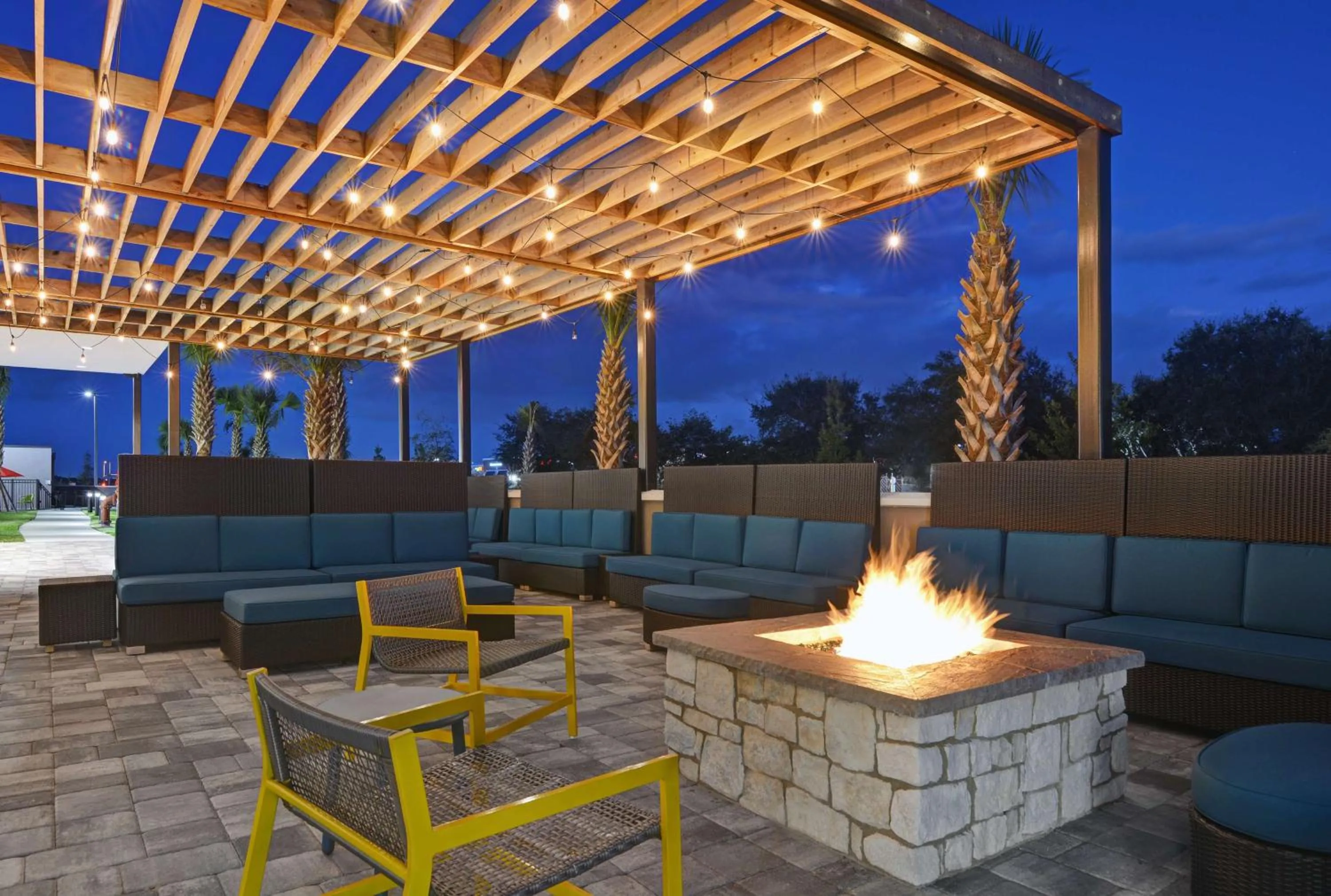 Patio in Home2 Suites By Hilton Melbourne Viera