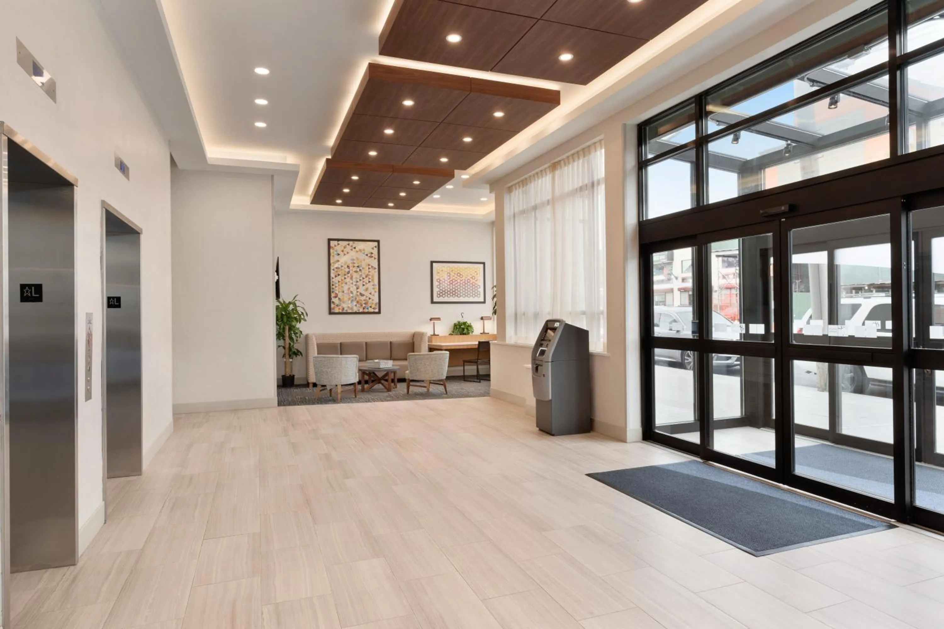 Property building in Holiday Inn Express - Jamaica - JFK AirTrain - NYC by IHG