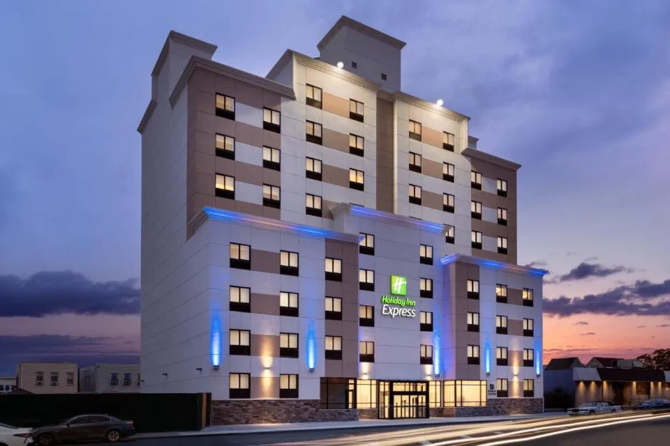 Property building in Holiday Inn Express - Jamaica - JFK AirTrain - NYC by IHG