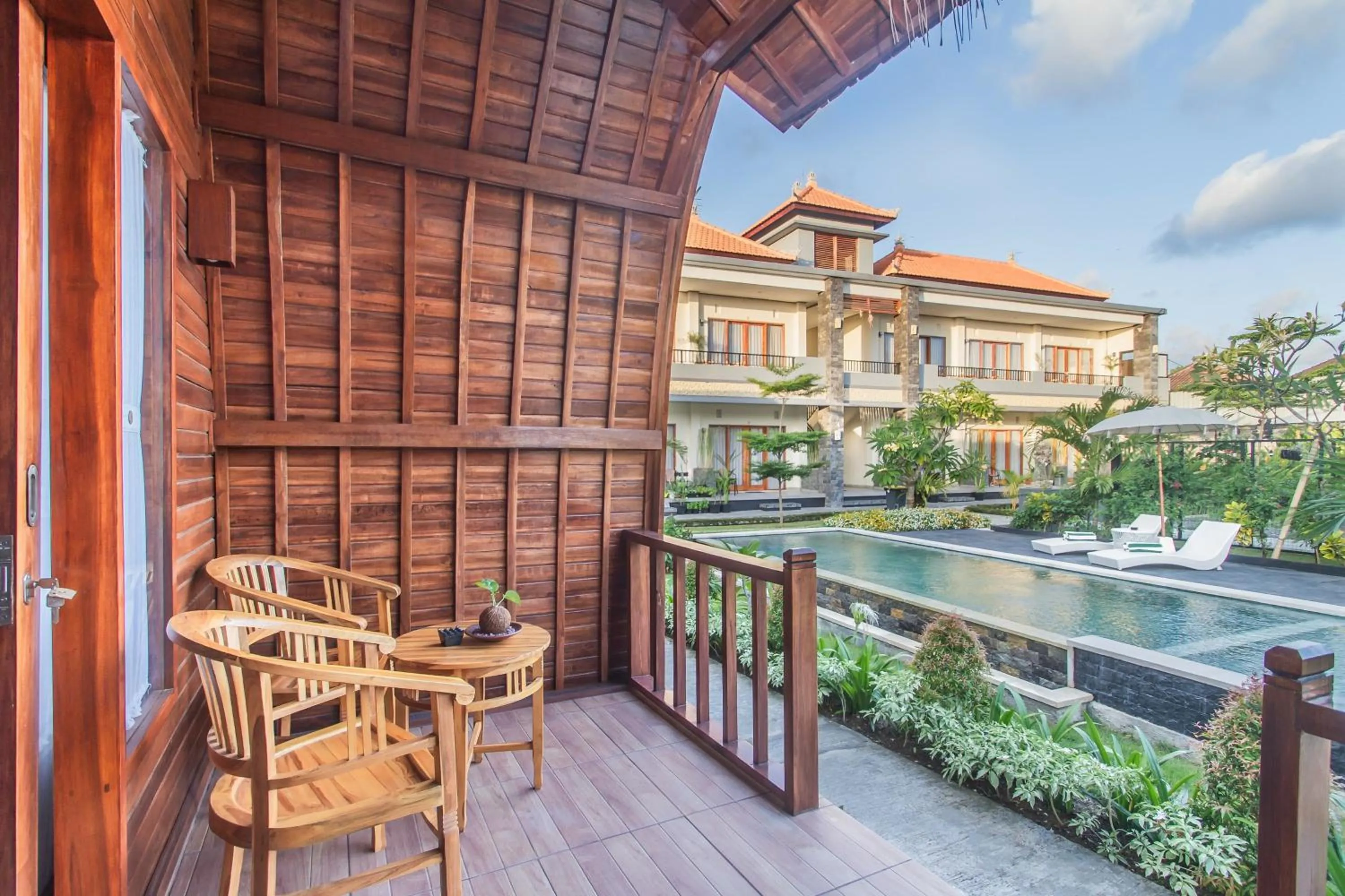 Balcony/Terrace in Mailaku House