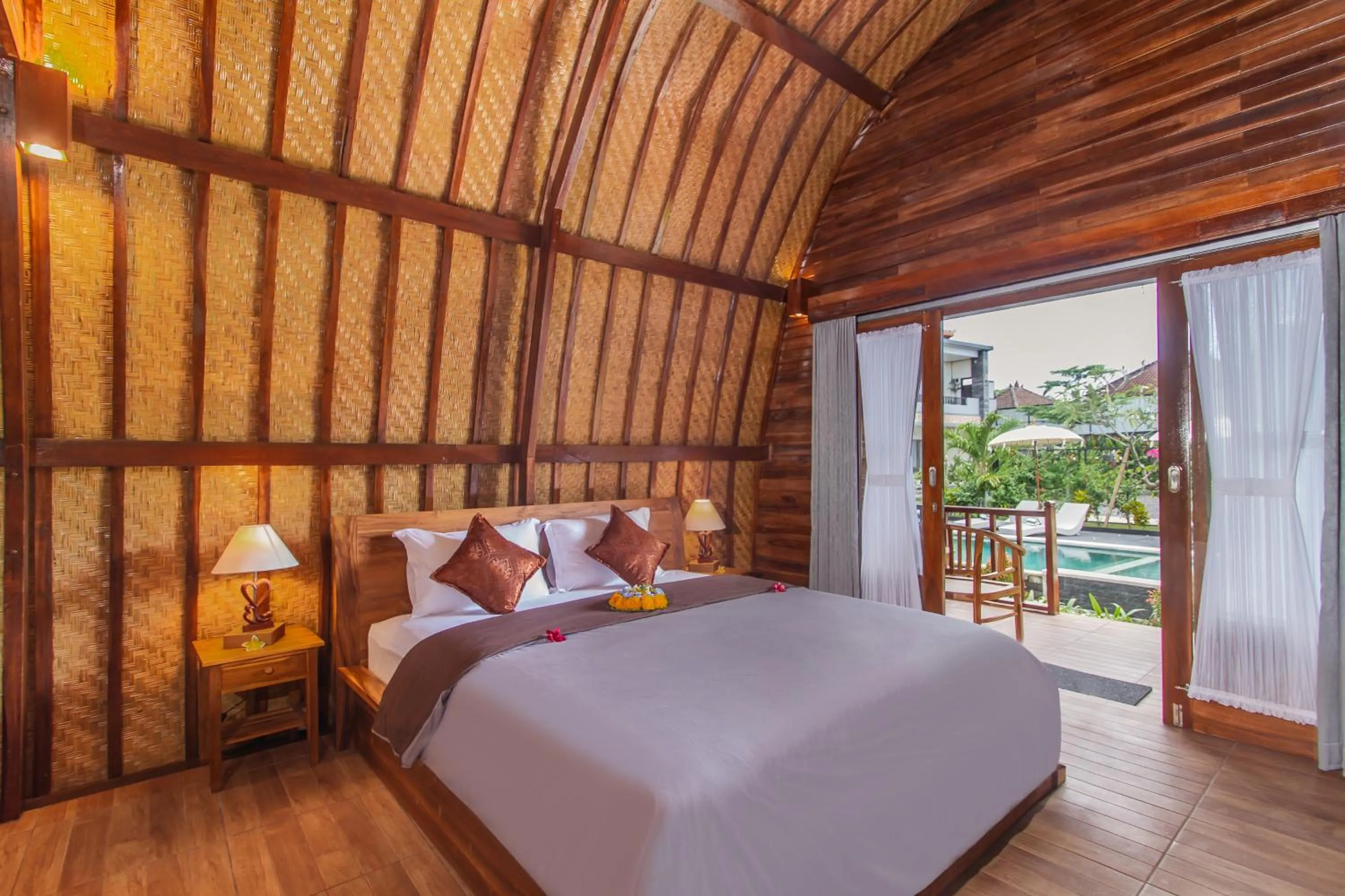 Bedroom, Bed in Mailaku House