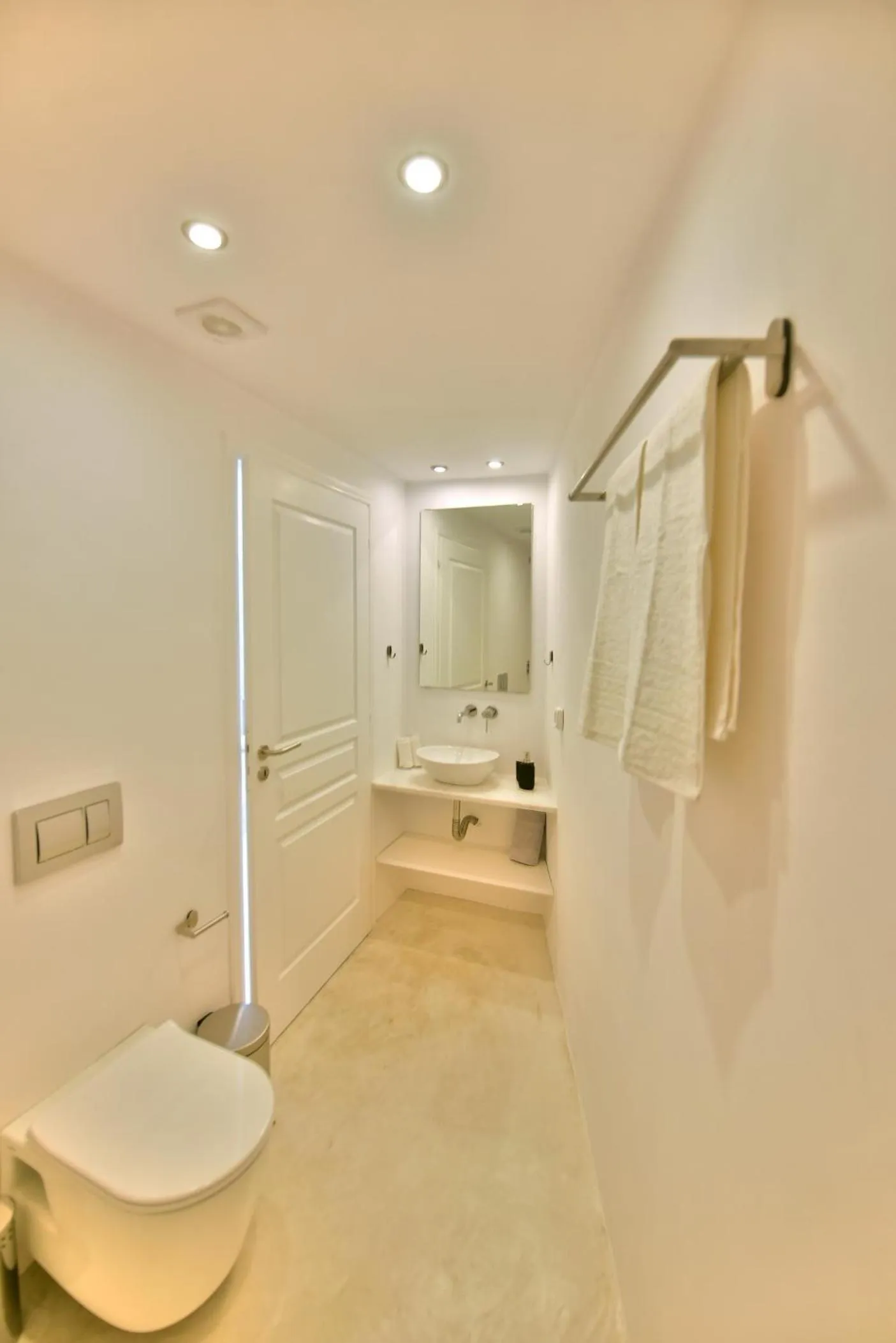 Bathroom in Hydra Art Suites