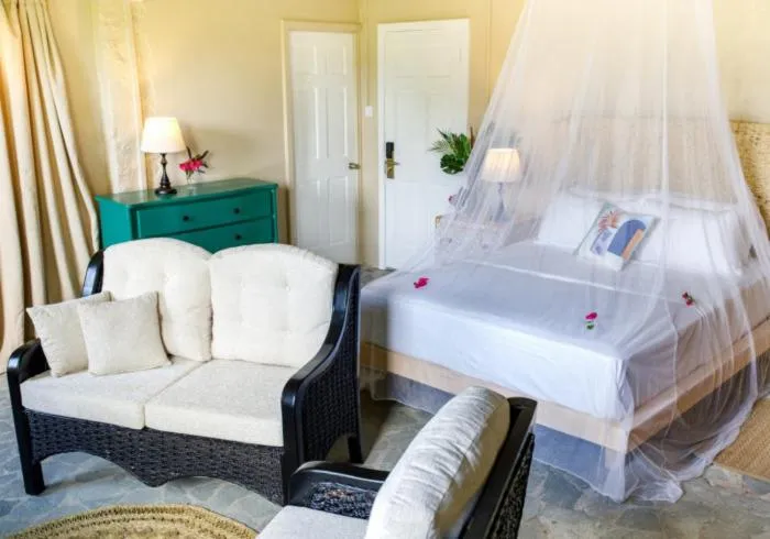 Bed in Green Fig Resort & Spa