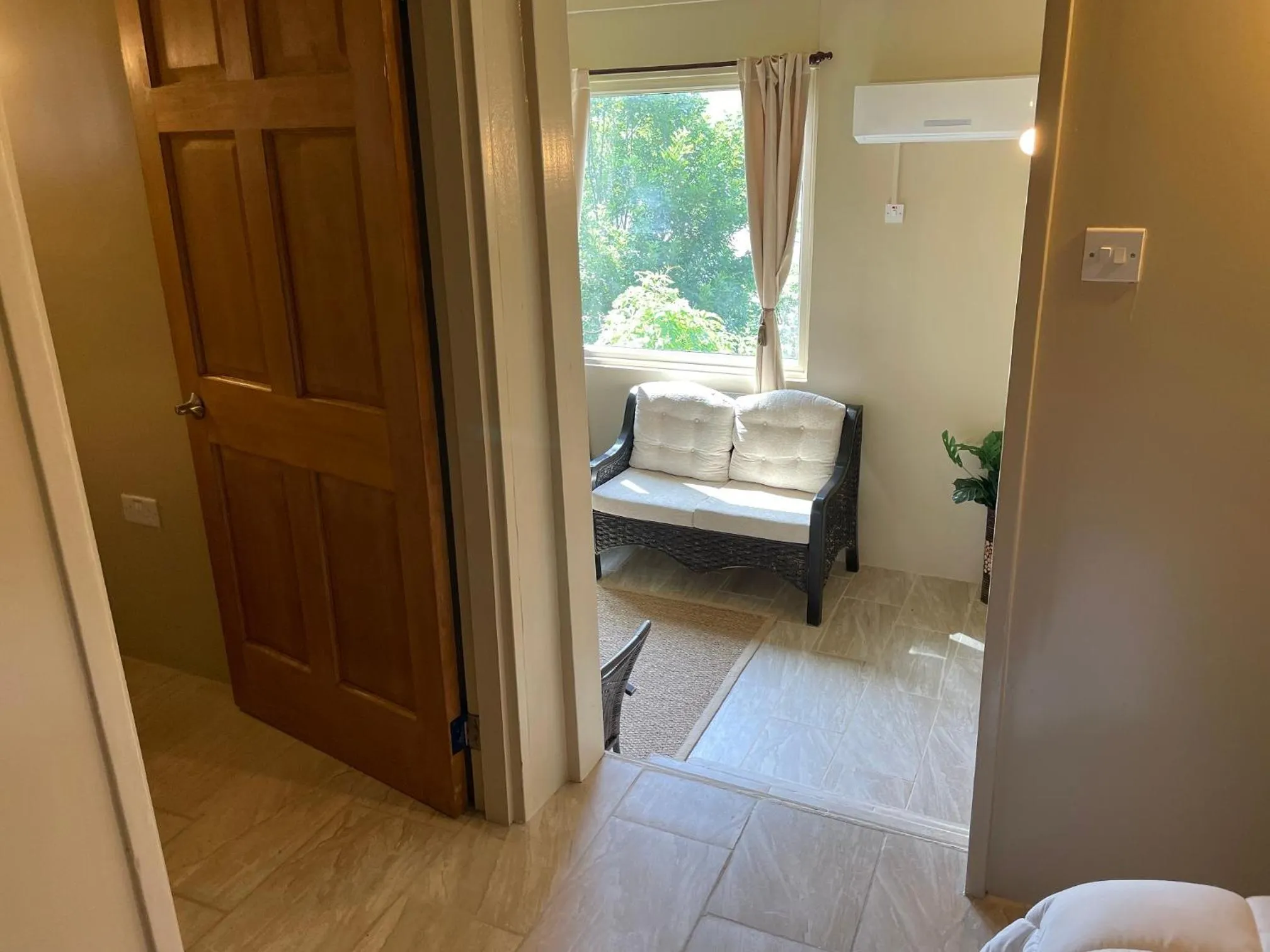 Bed in Green Fig Resort & Spa