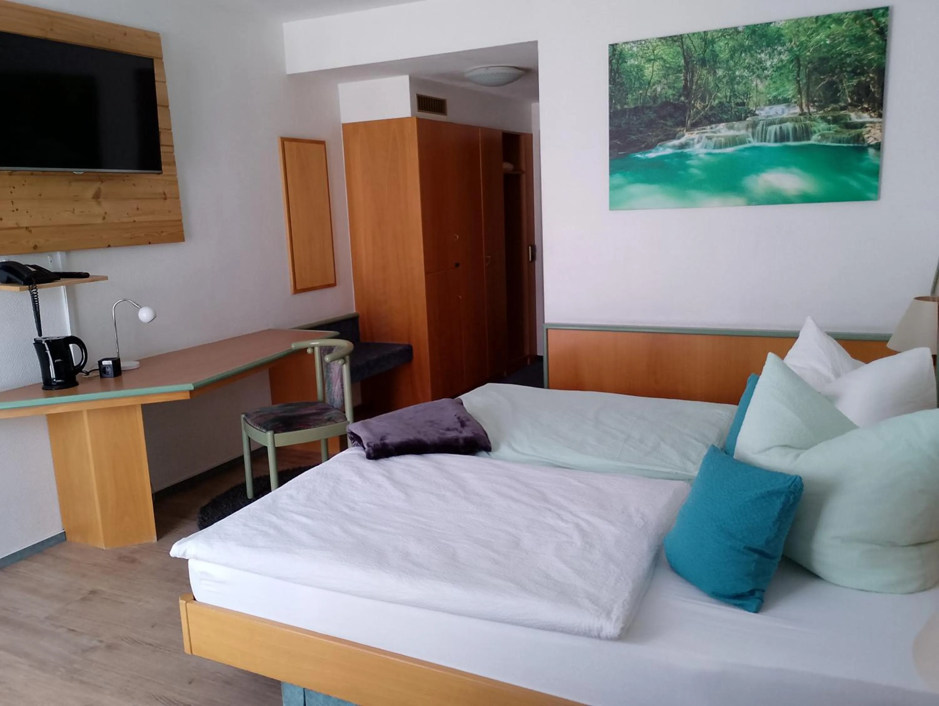 Bed in Paulin Hotel Trier