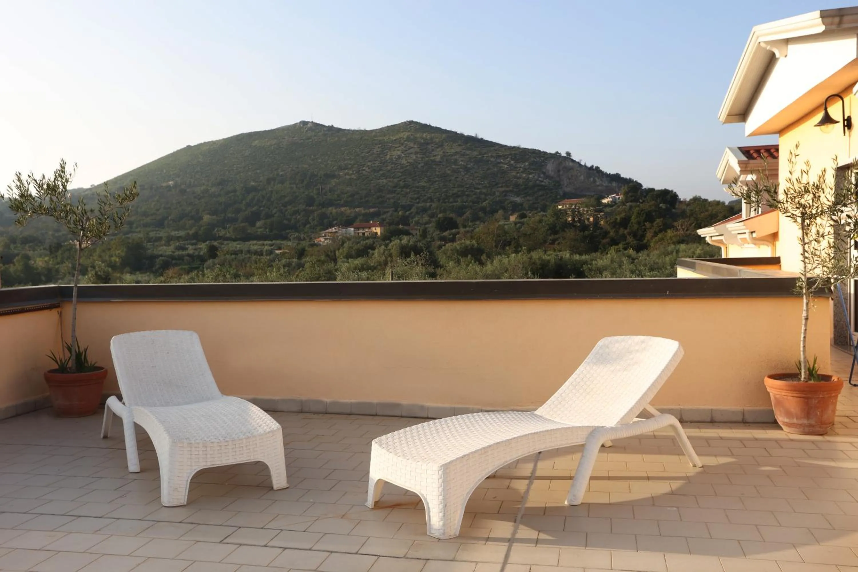 Balcony/Terrace in B&B Oliveto