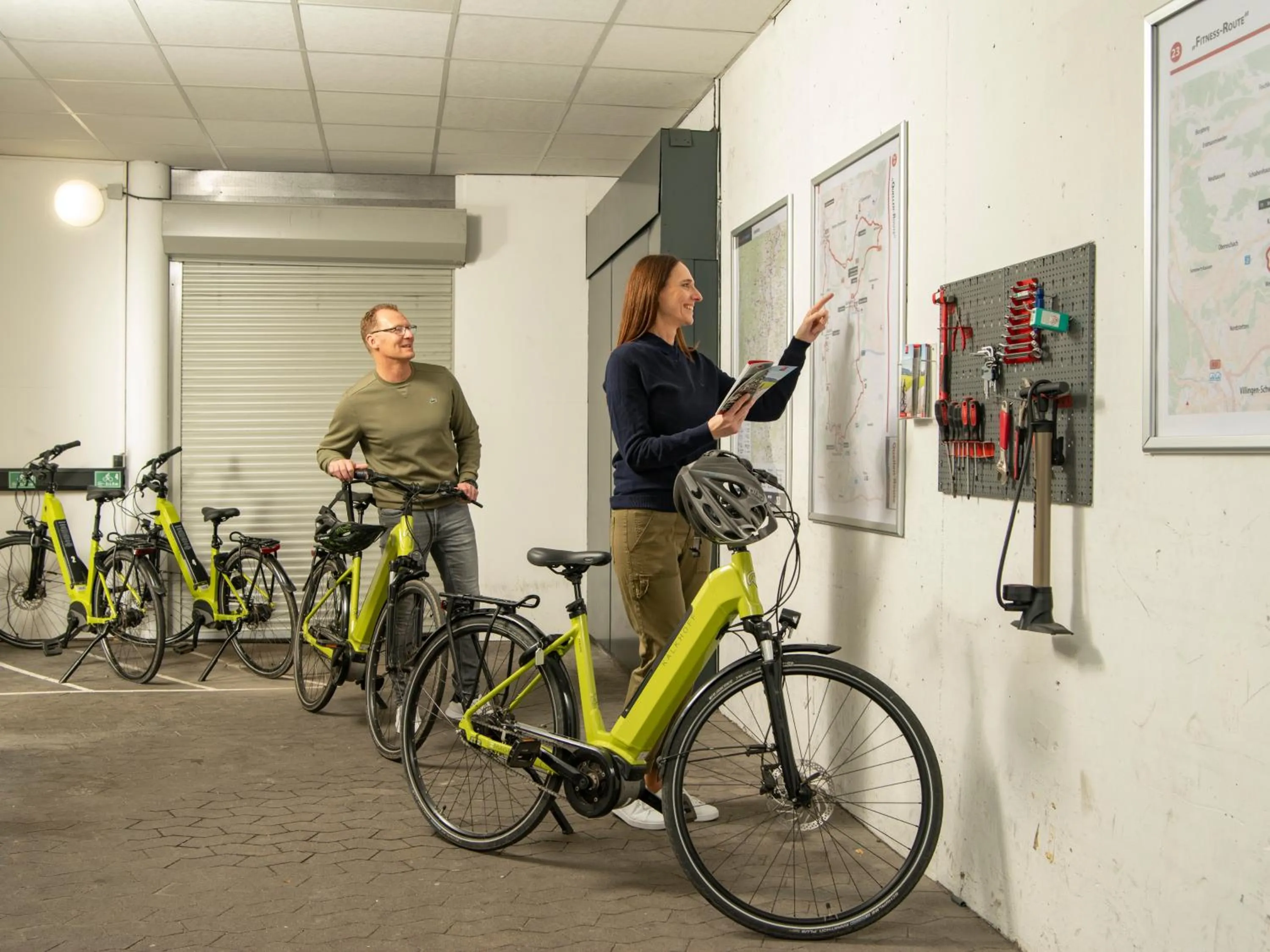 Cycling in Central Hotel