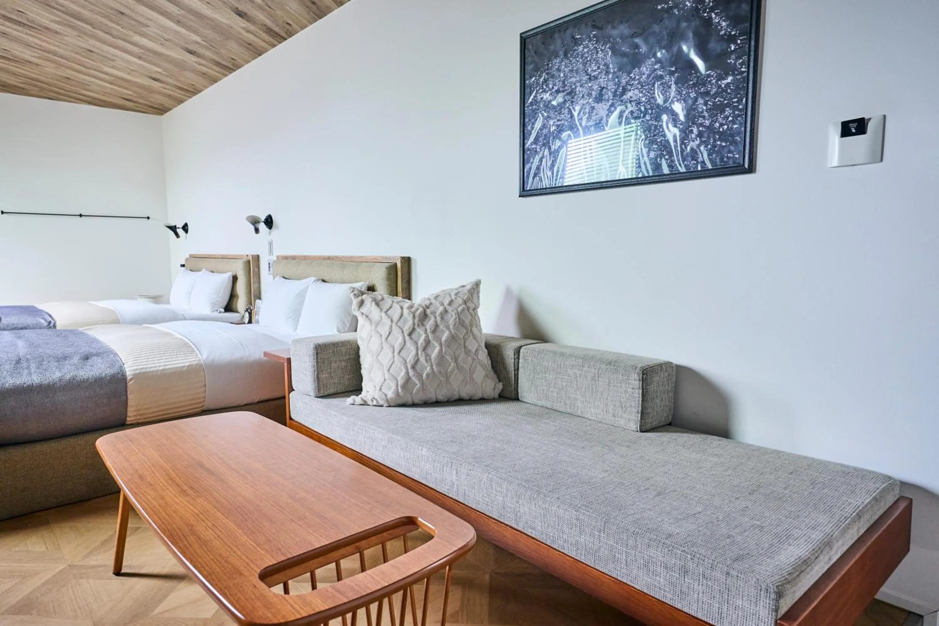 Bed in Hotel Vintage Tokyo Kagurazaka