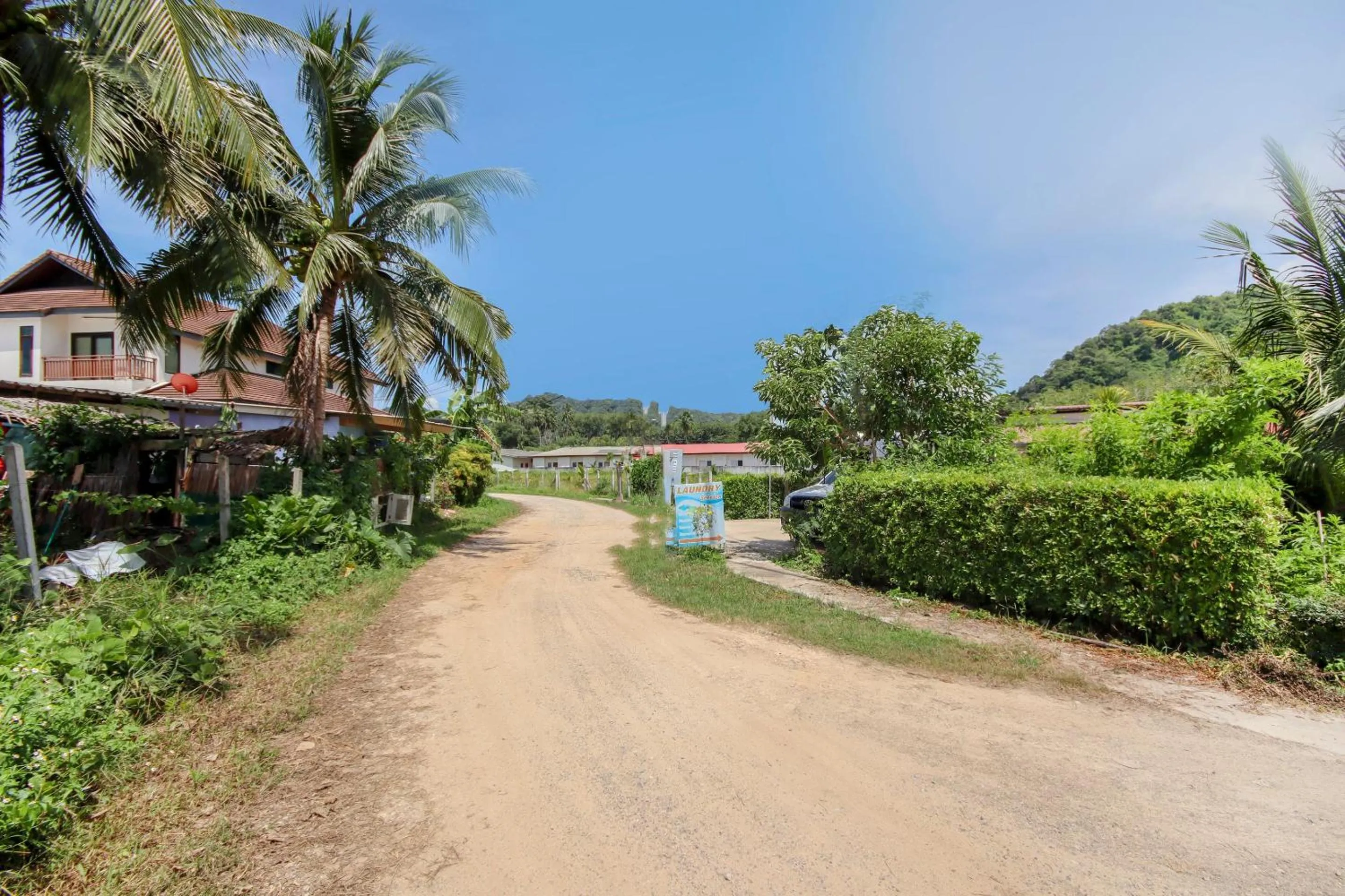 Facade/entrance in Napas House