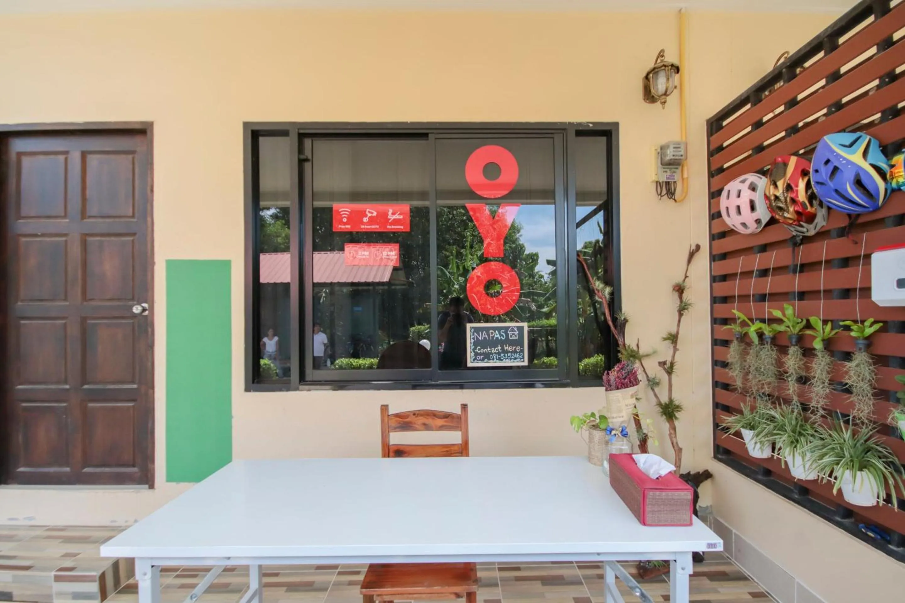 Lobby or reception in Napas House