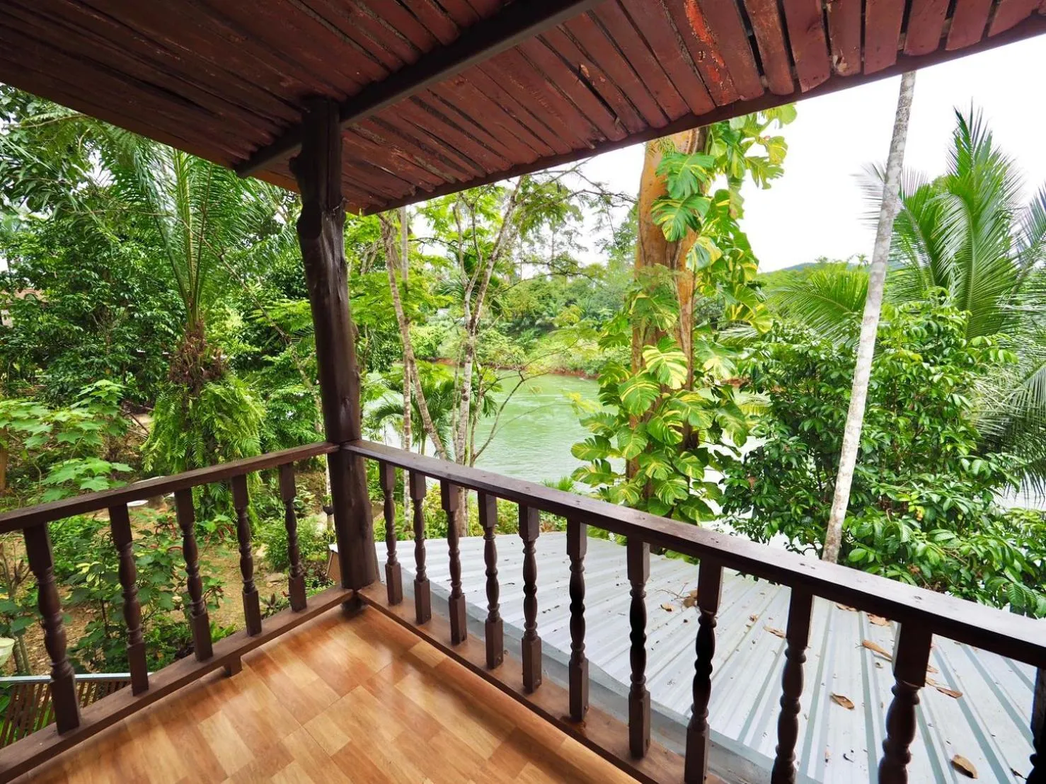 Balcony/Terrace in Baan Pak Rim Kuaen Resort