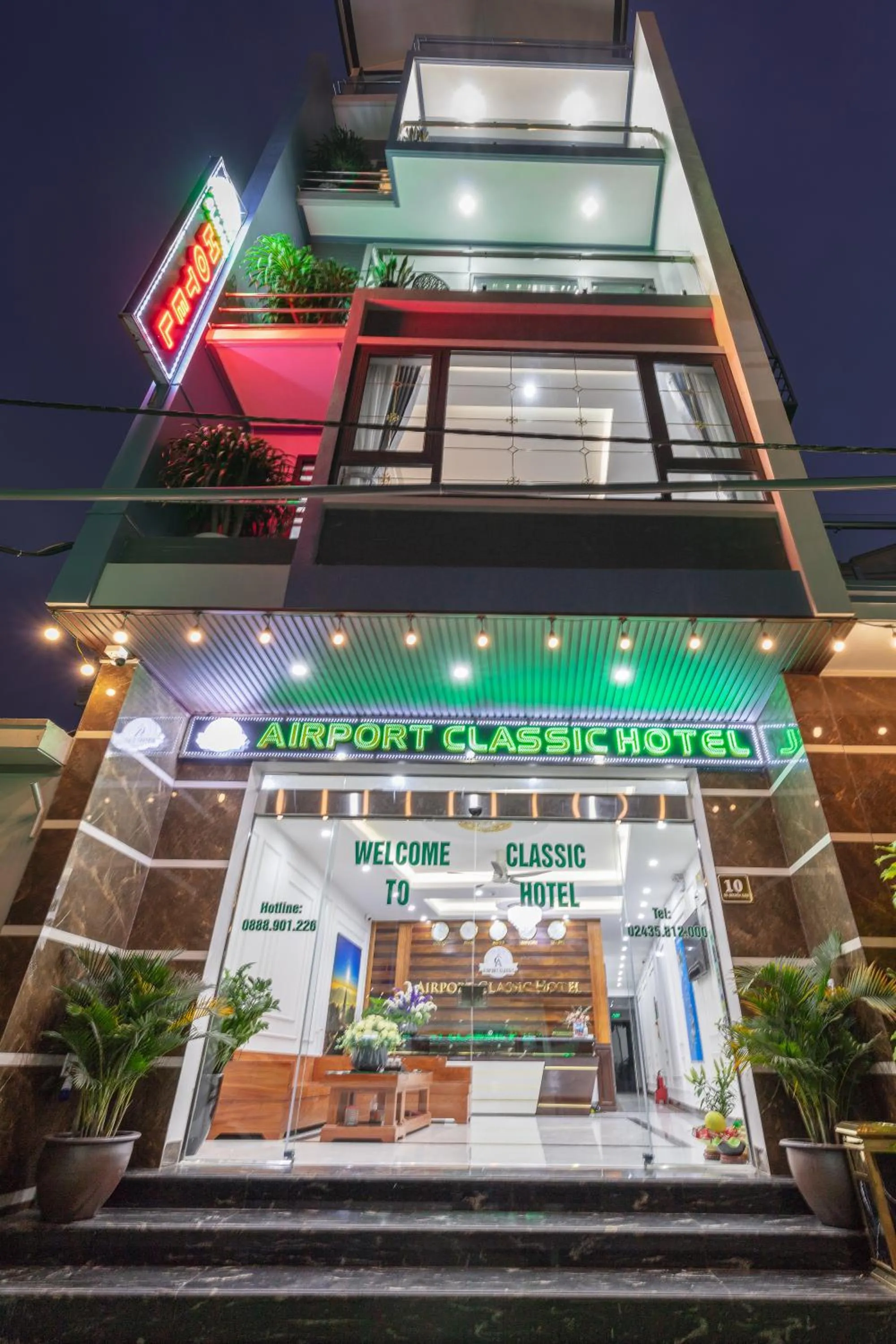 Property building in Airport Classic Hotel & Travel