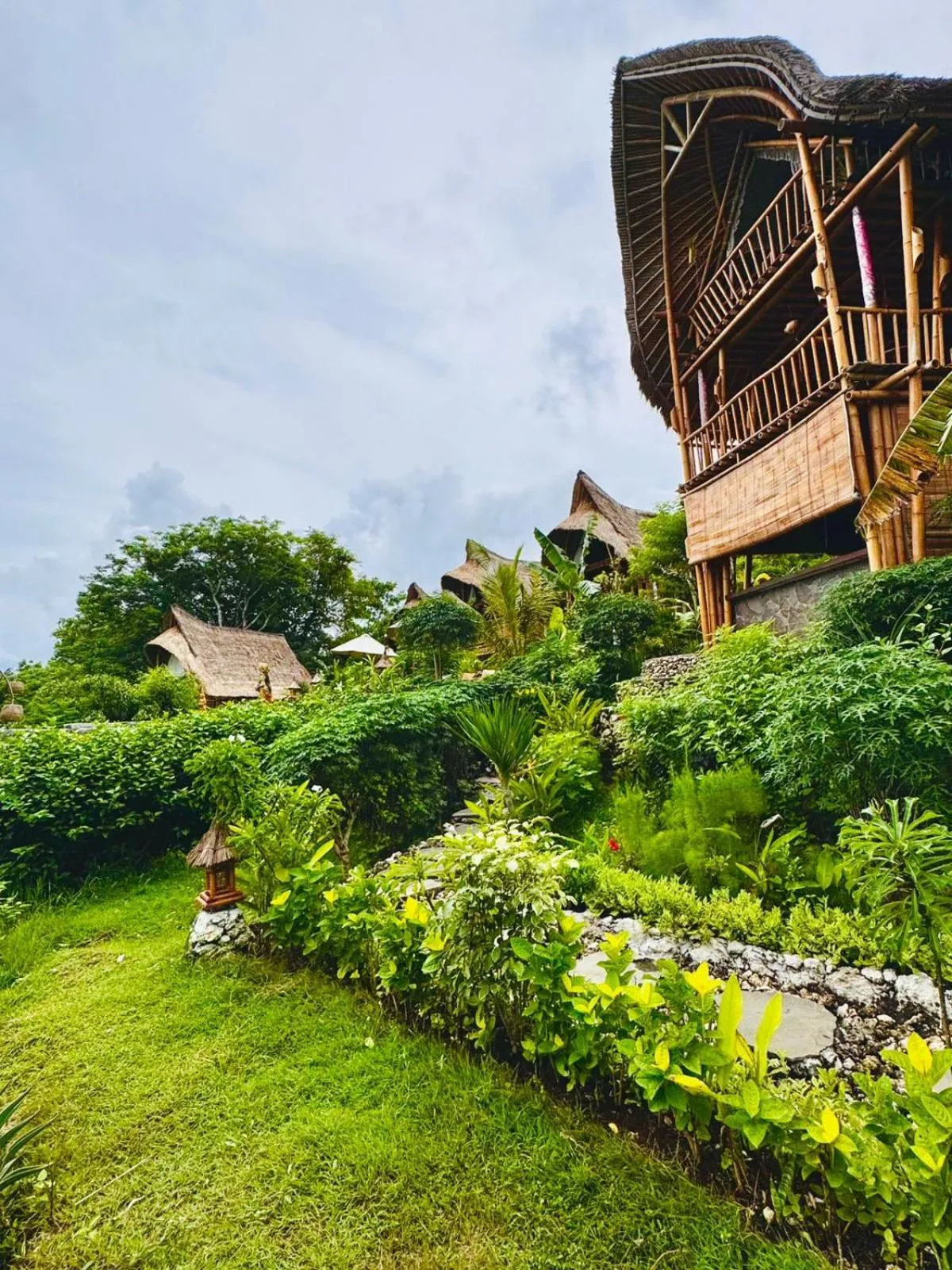 Lobby or reception in Penida Bambu Green Suites