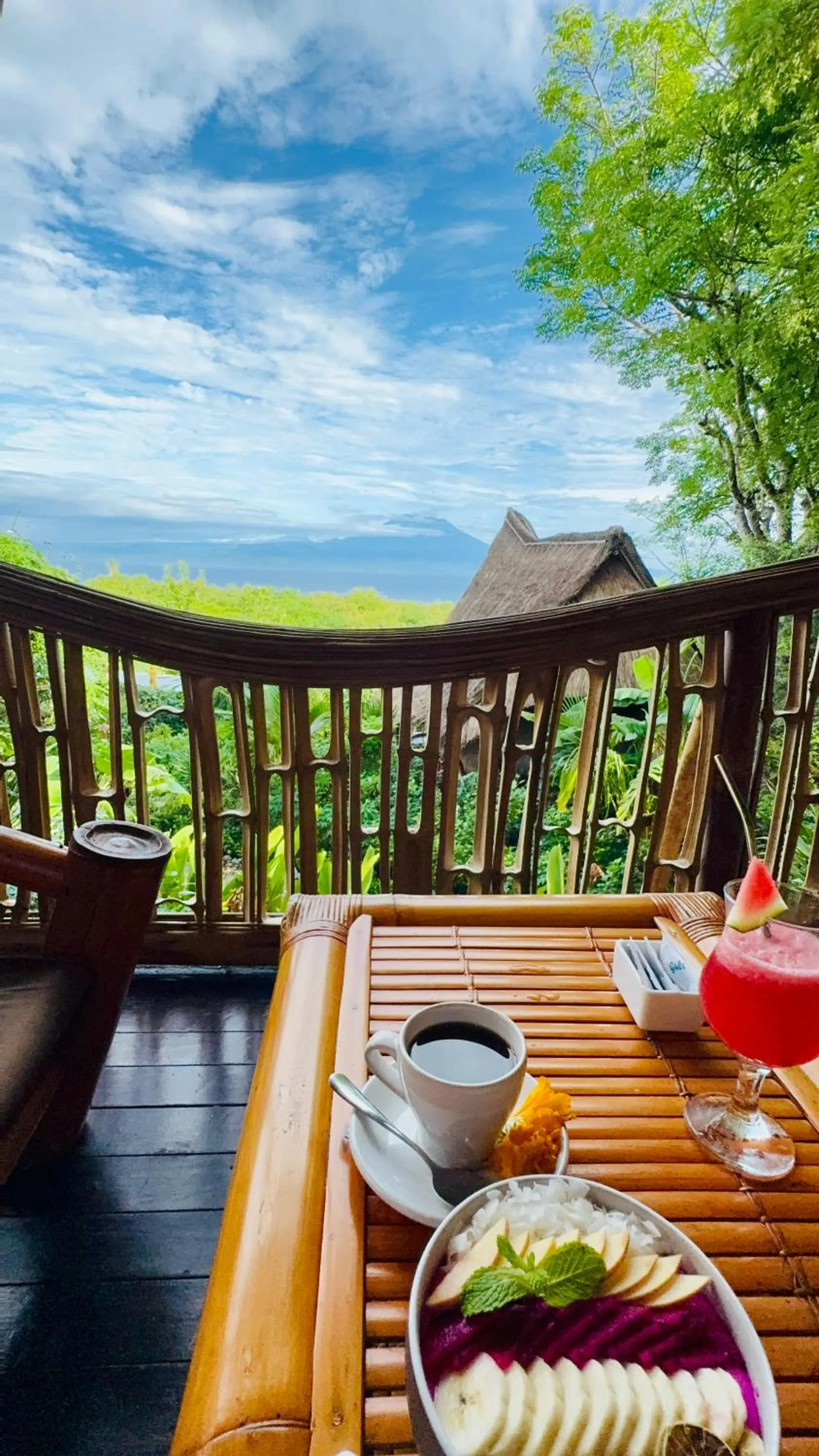 Patio in Penida Bambu Green Suites