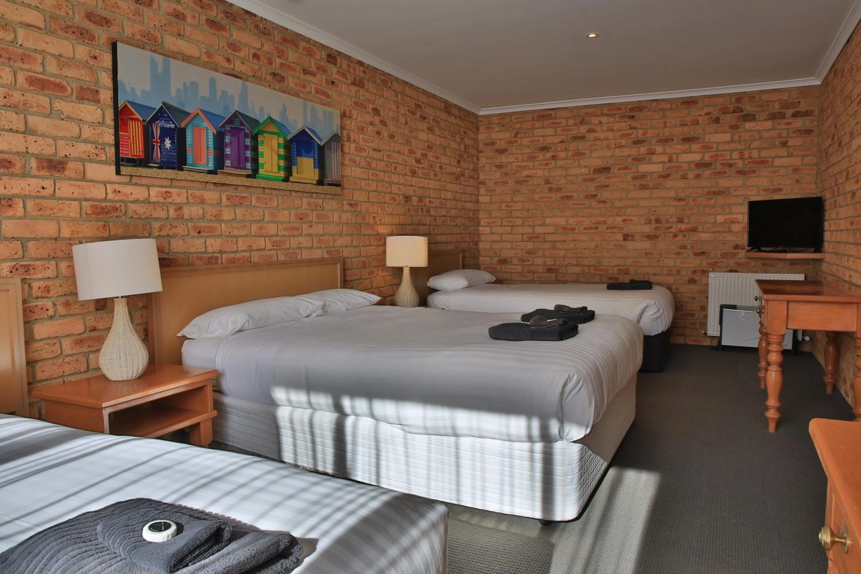 Bedroom, Bed in Wonthaggi Motel