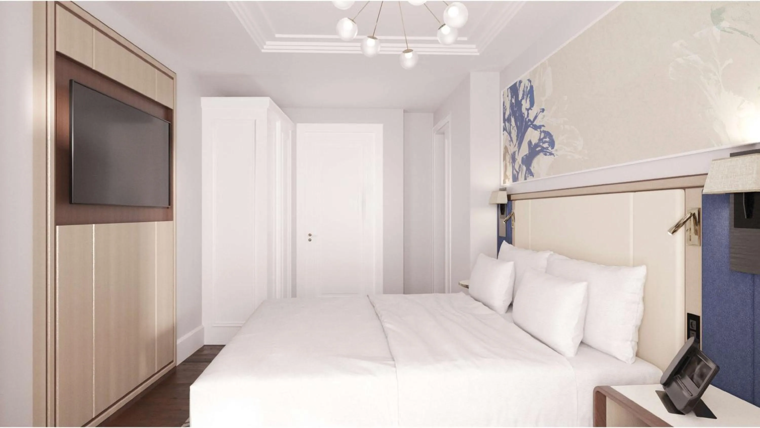 Bed in Hilton Mall Of Istanbul