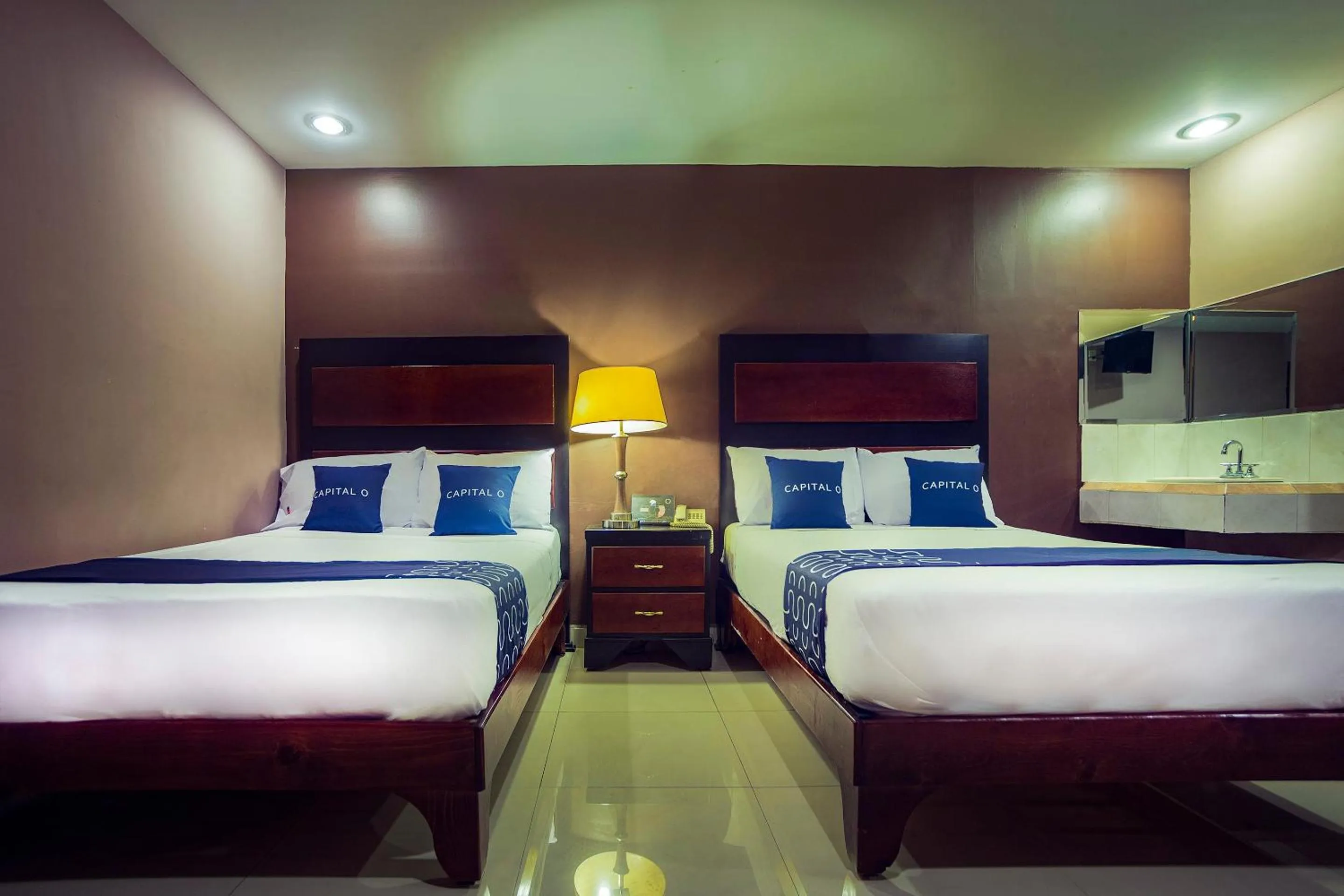 Bedroom, Bed in Capital O Hotel Diro, Monterrey