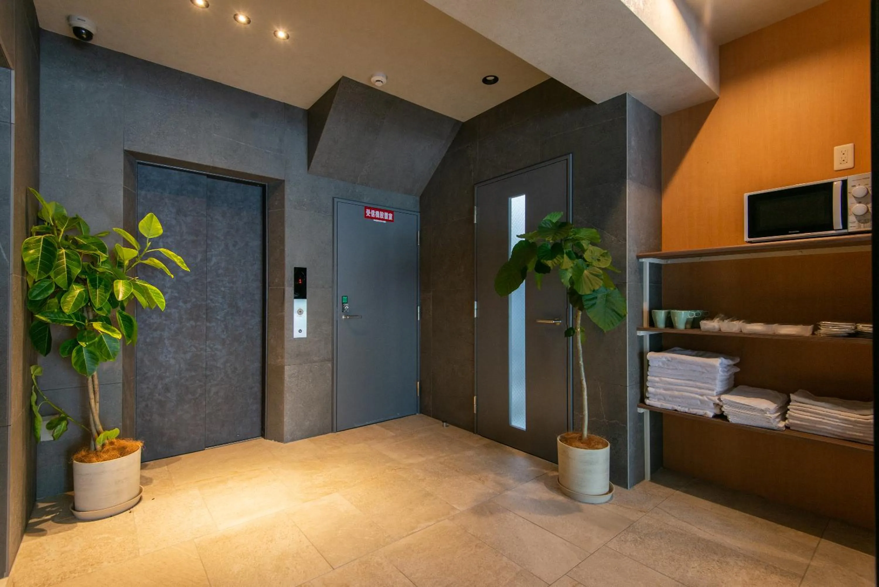 Lobby or reception in MK Hotels Nishinakasu