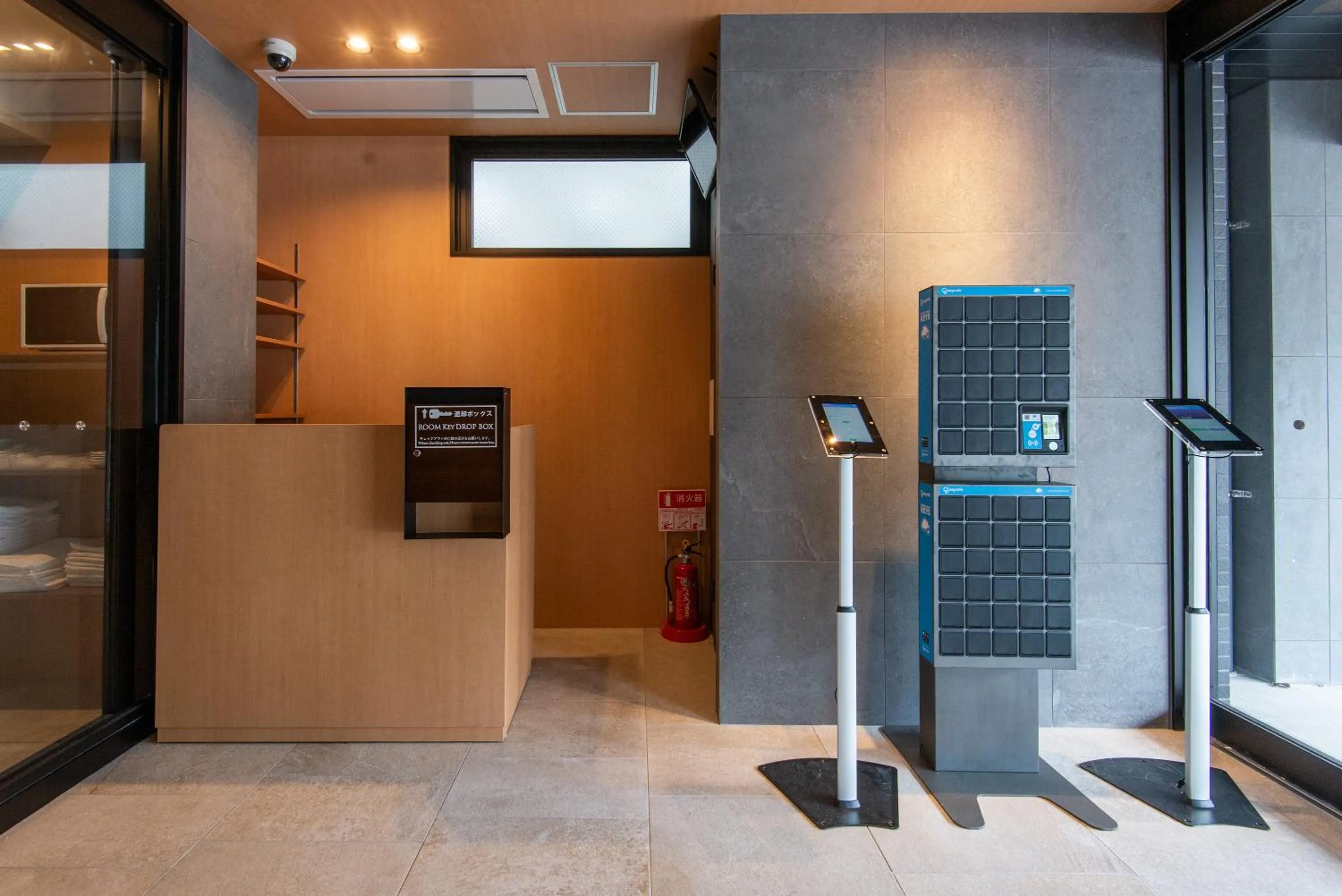 Lobby or reception in MK Hotels Nishinakasu