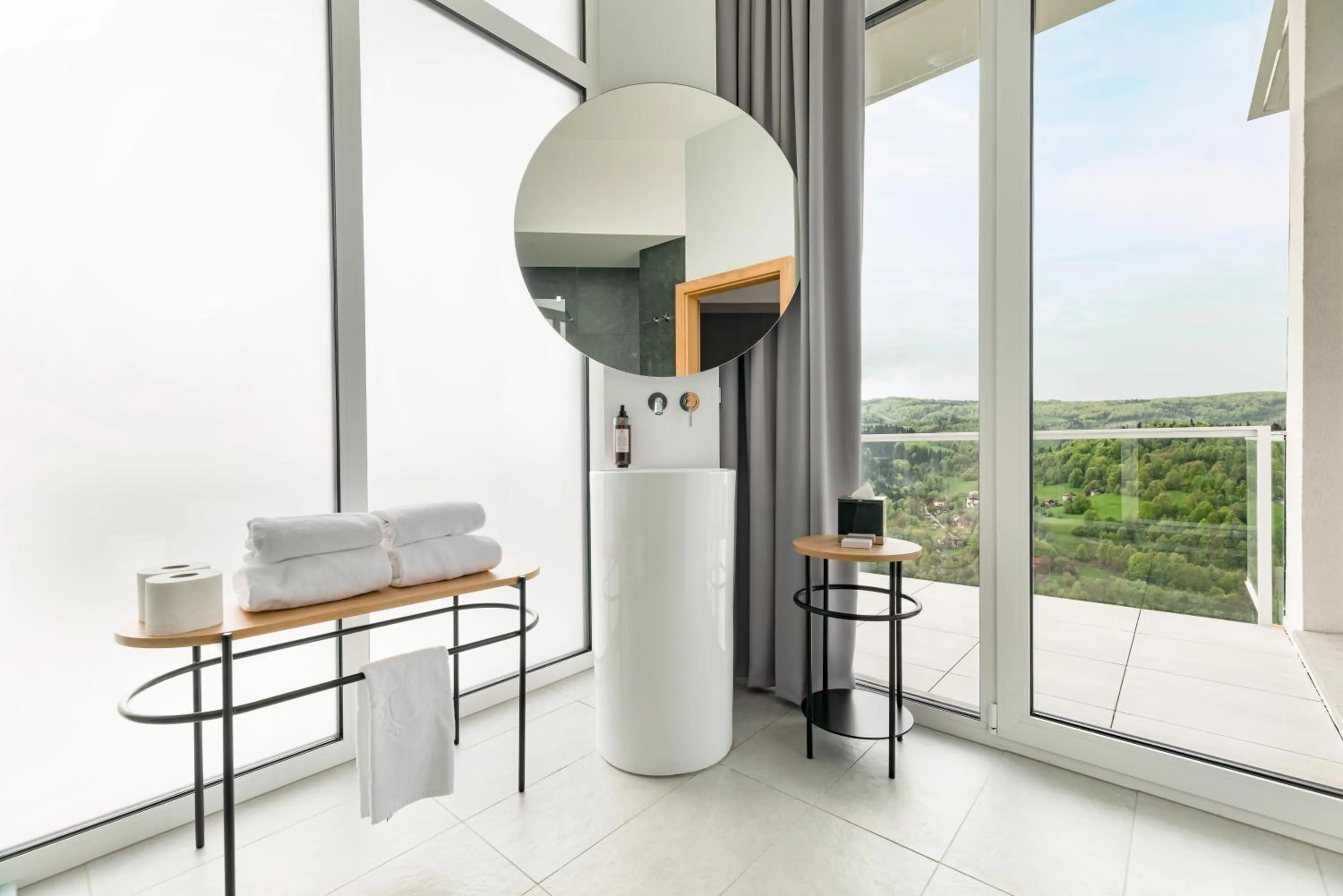 Bathroom in Crystal Mountain Hotel Wisła