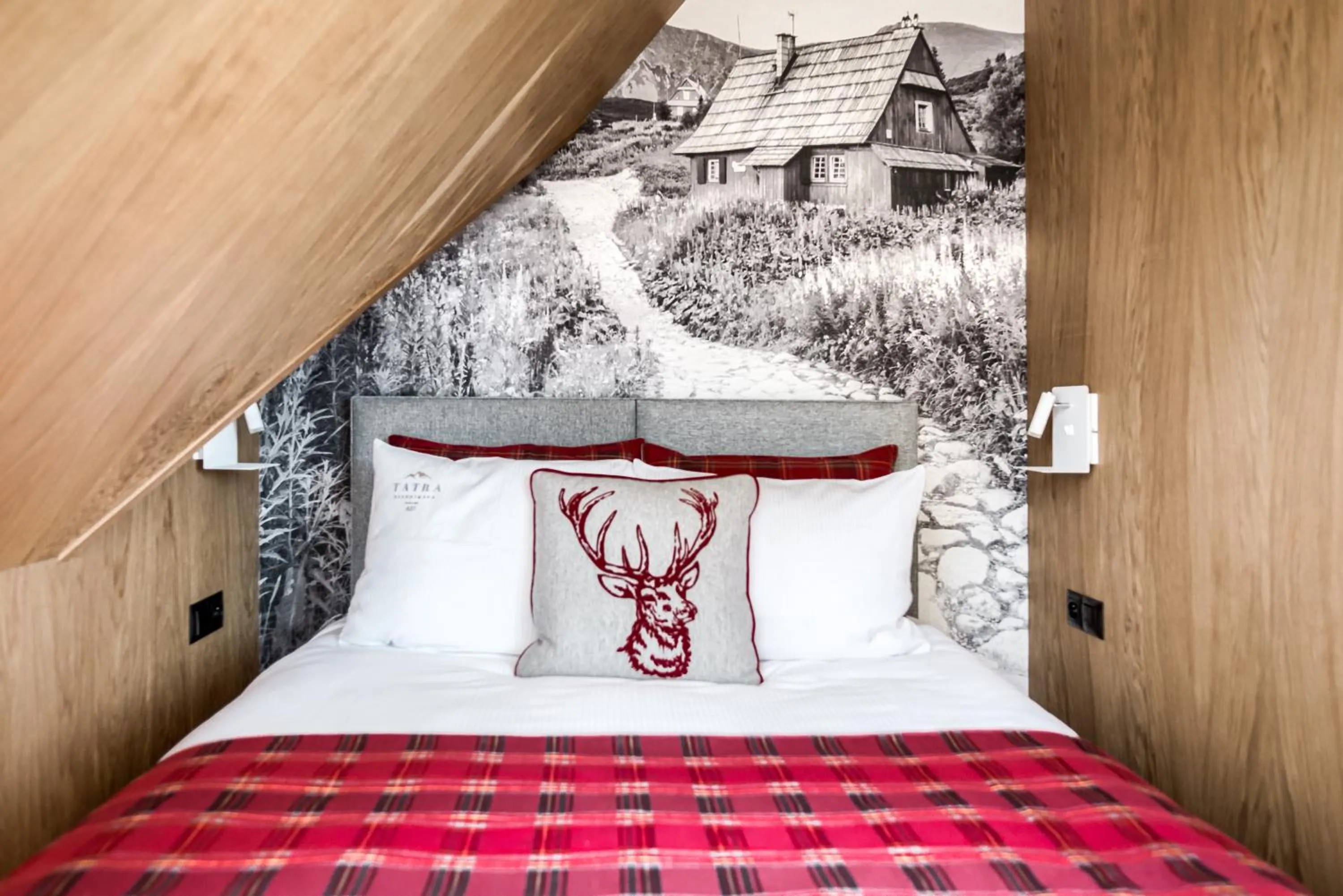 Bed in Tatra Resort & SPA
