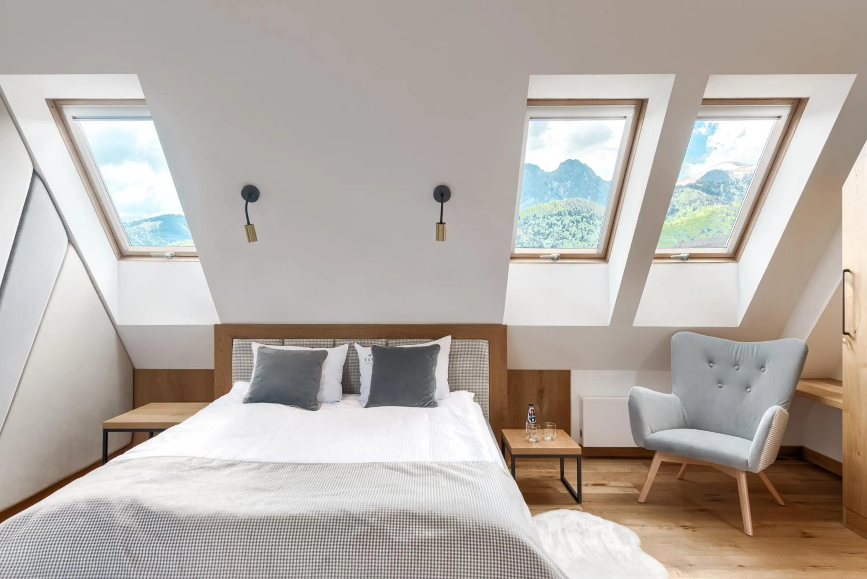 Bed in Tatra Resort & SPA