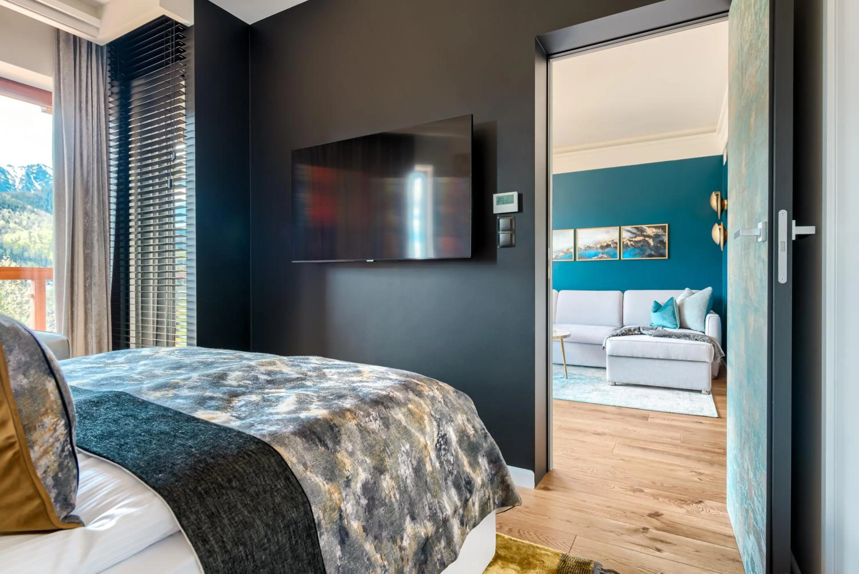 Bed in Tatra Resort & SPA