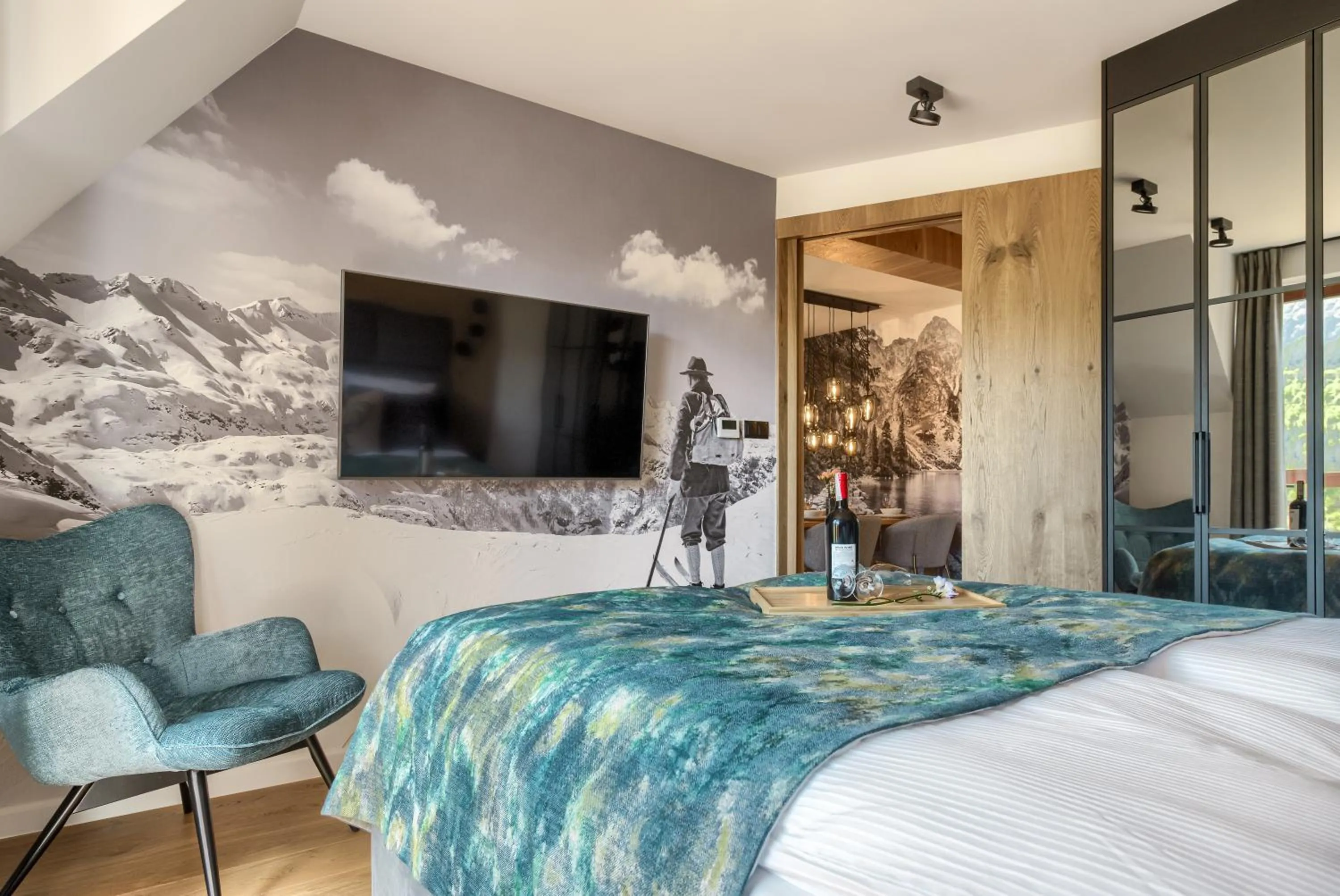 Bed in Tatra Resort & SPA