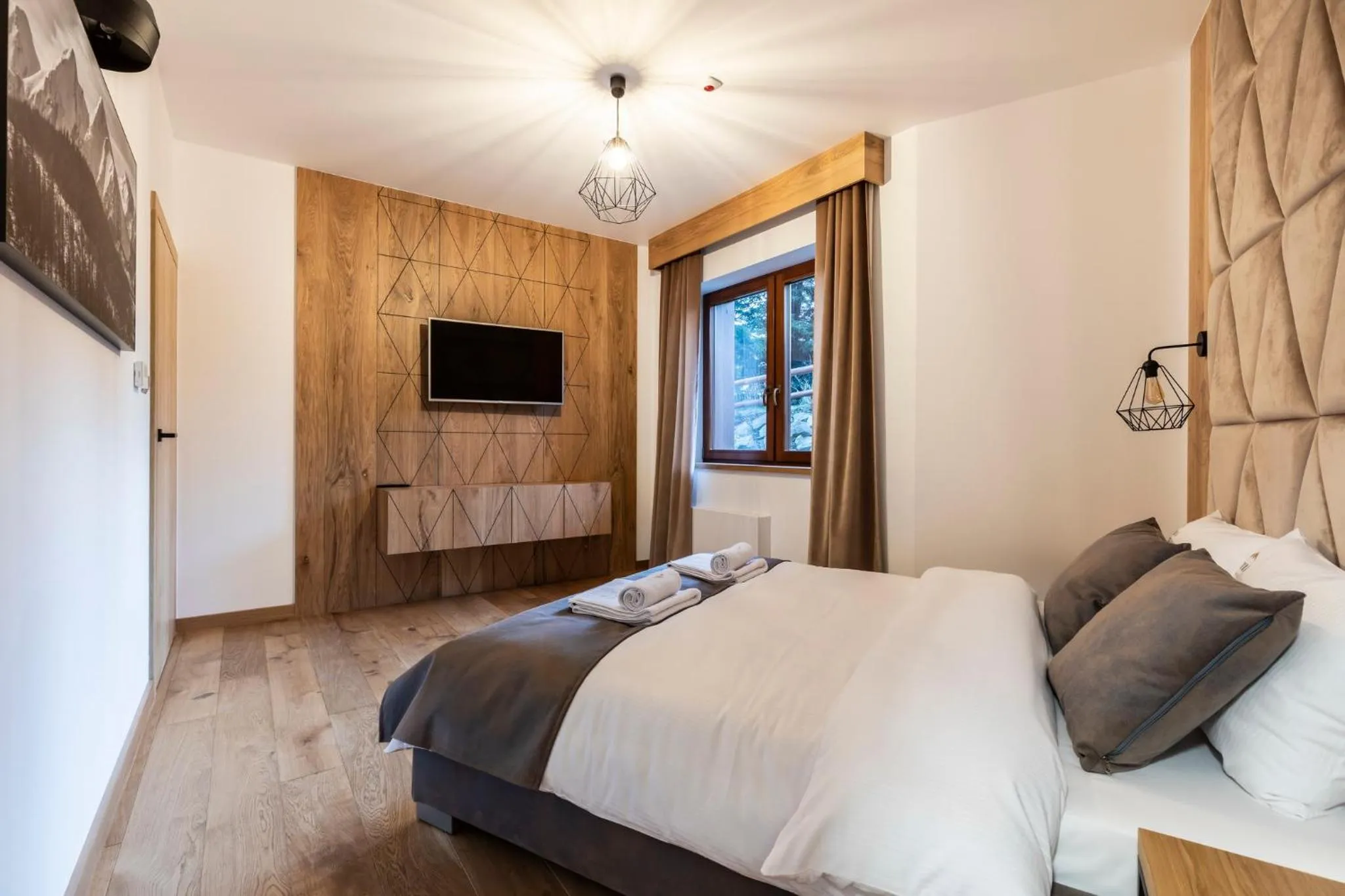 Bed in Tatra Resort & SPA