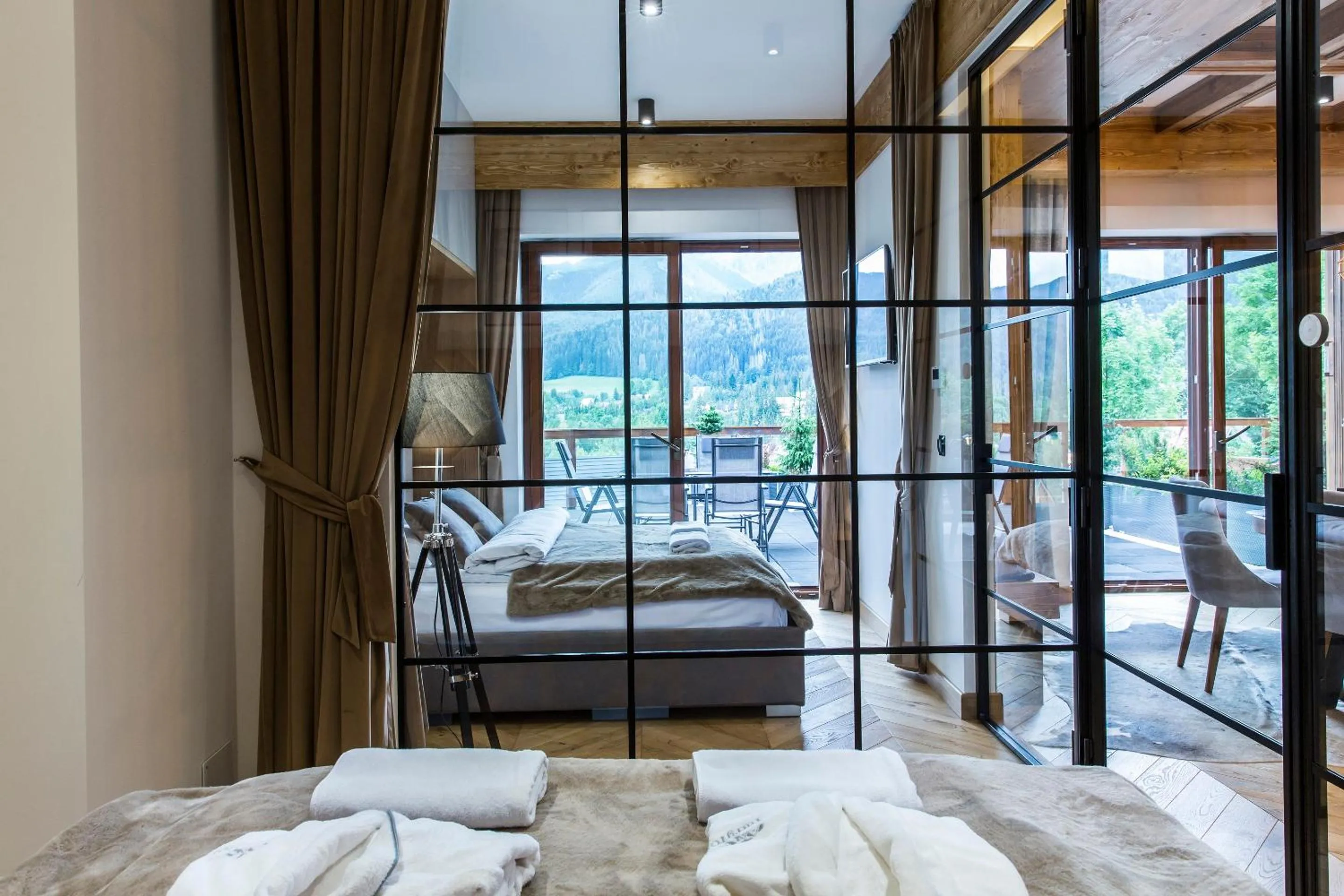 Bed in Tatra Resort & SPA