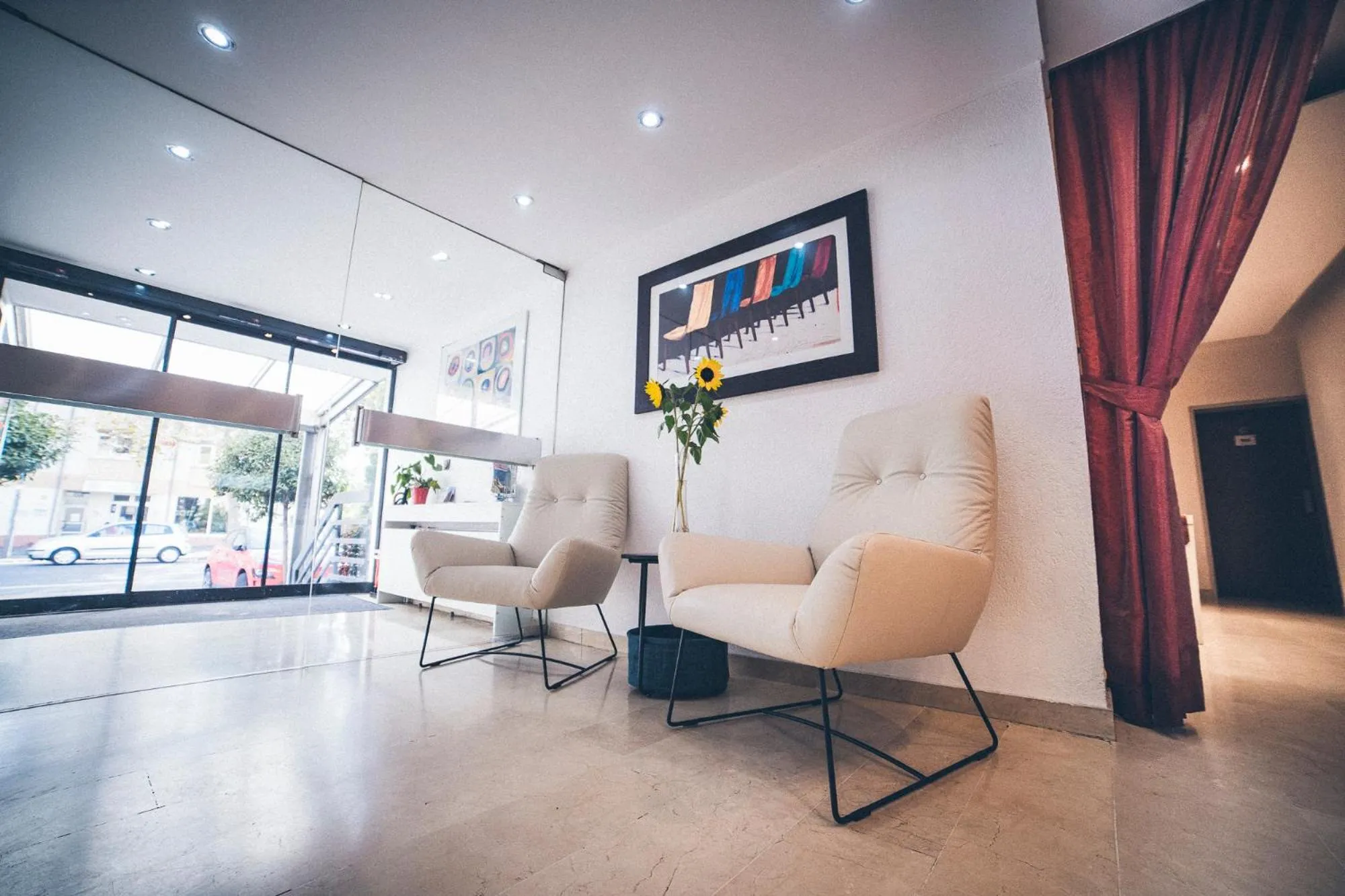 Lobby or reception in Gartenstadt Hotel