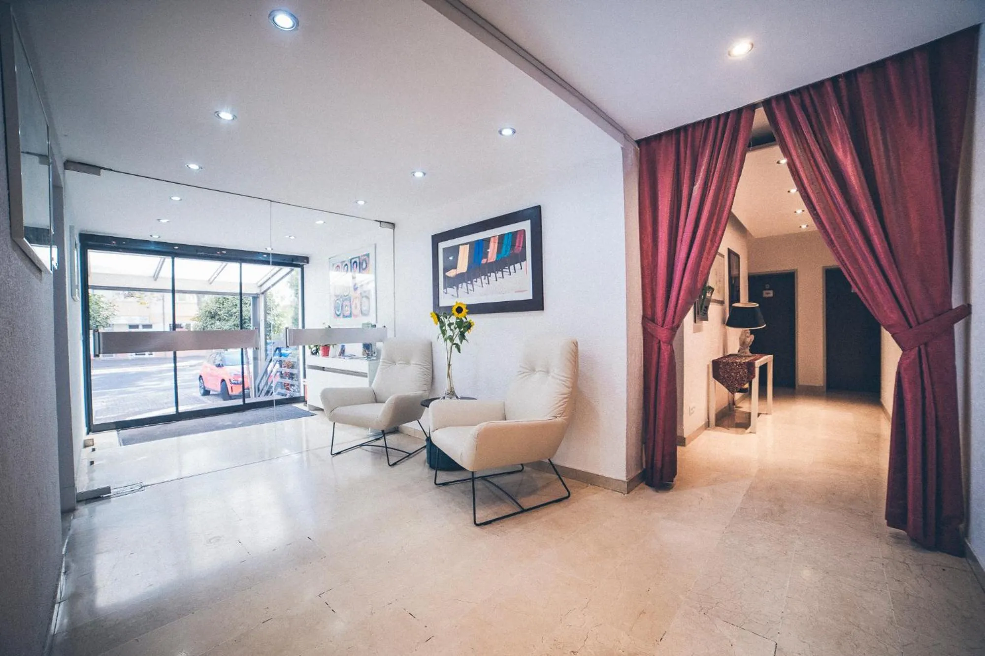 Lobby or reception in Gartenstadt Hotel