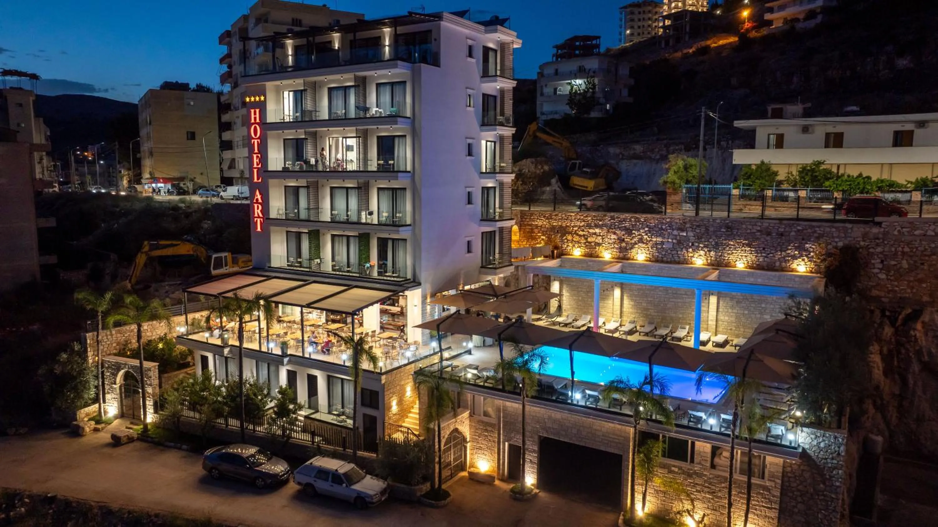 Property building in Art Hotel