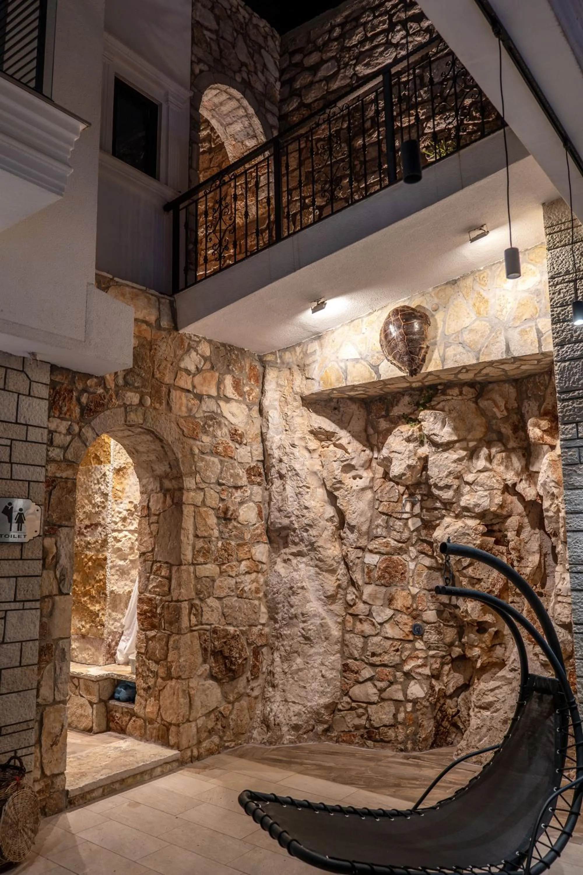 Decorative detail in Art Hotel