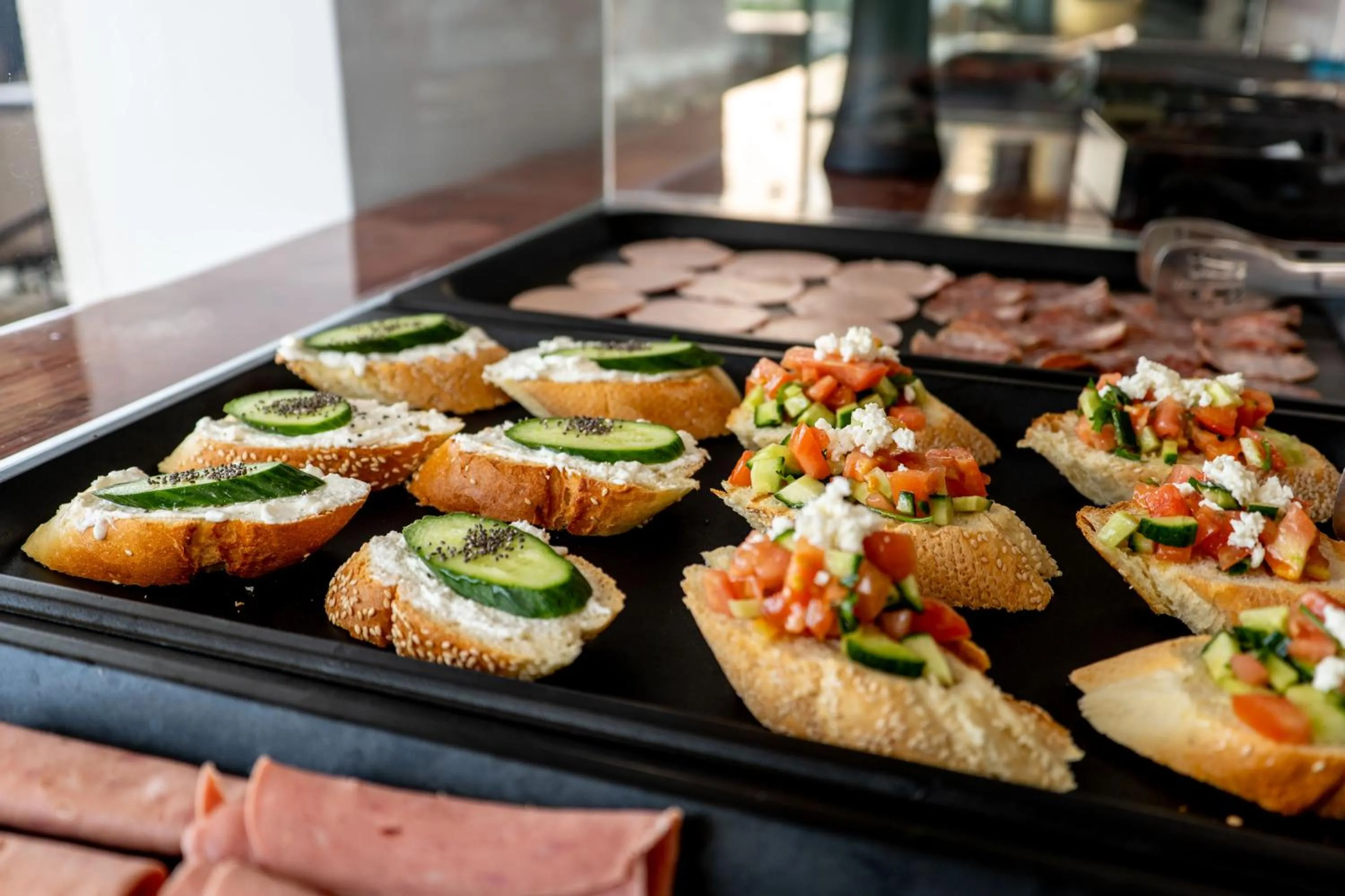 Buffet breakfast in Art Hotel