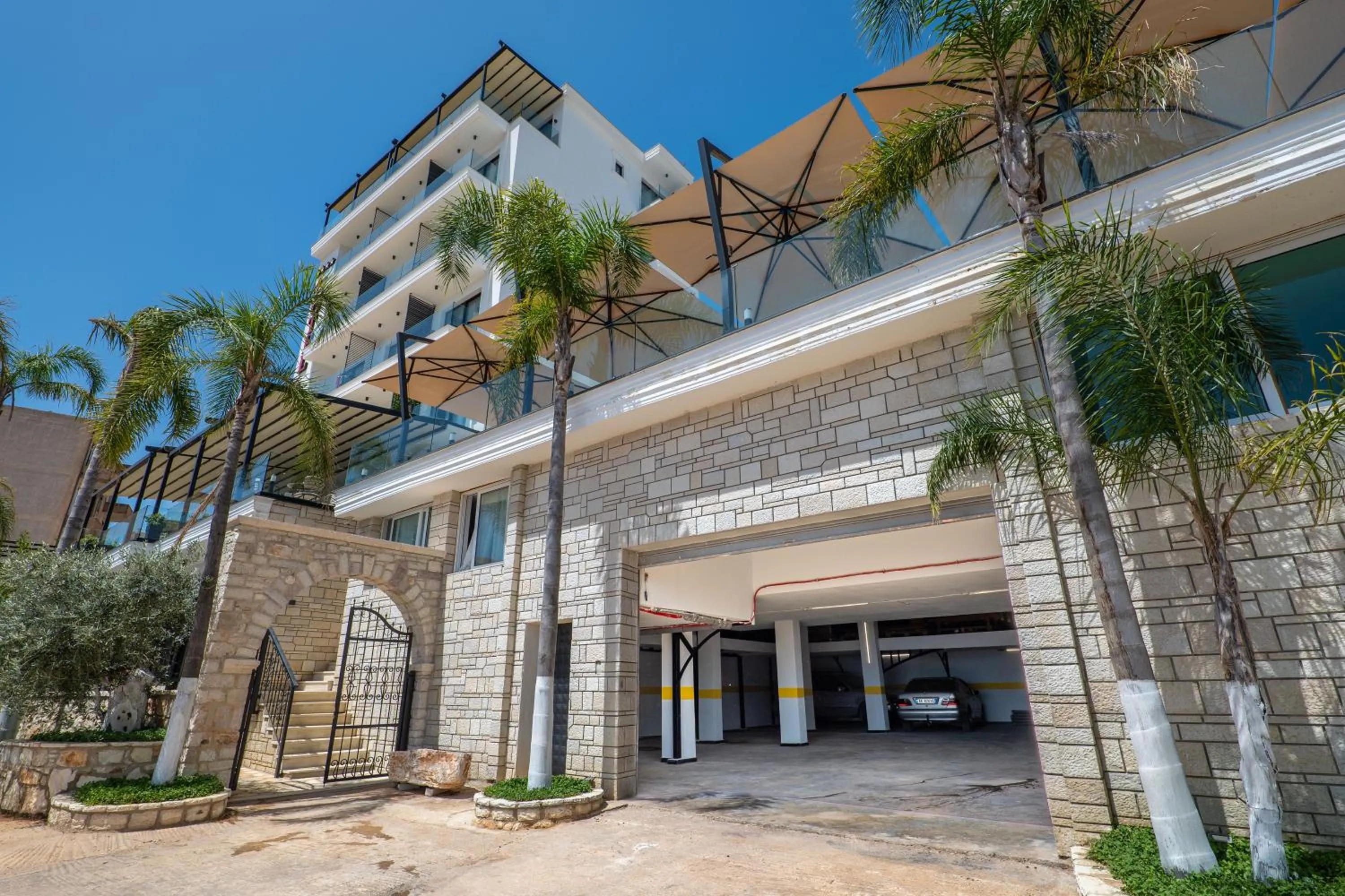 Property building in Art Hotel