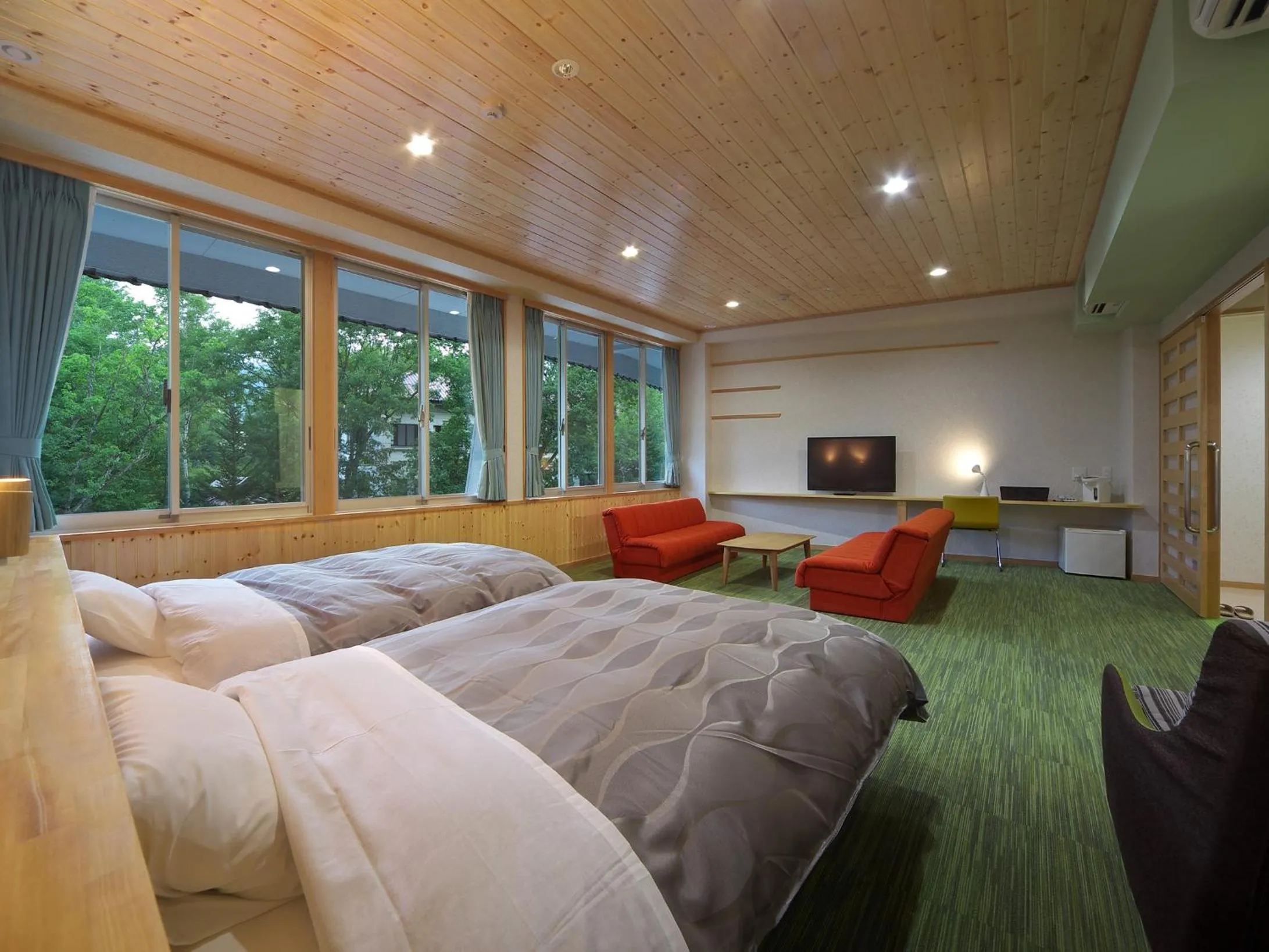 Photo of the whole room in Kusatsu Skyland Hotel