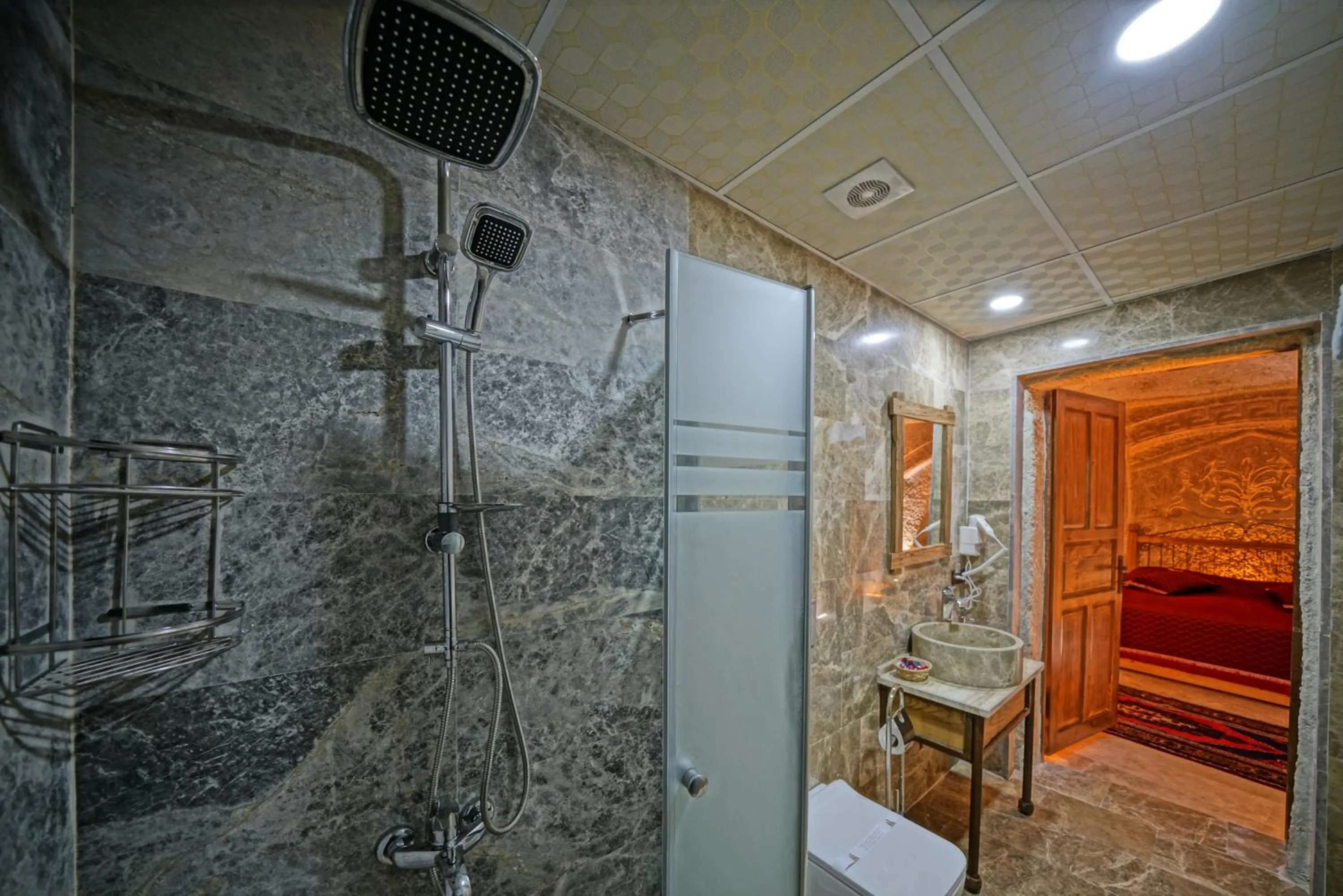 Bathroom in Cappadocia Cave Lodge